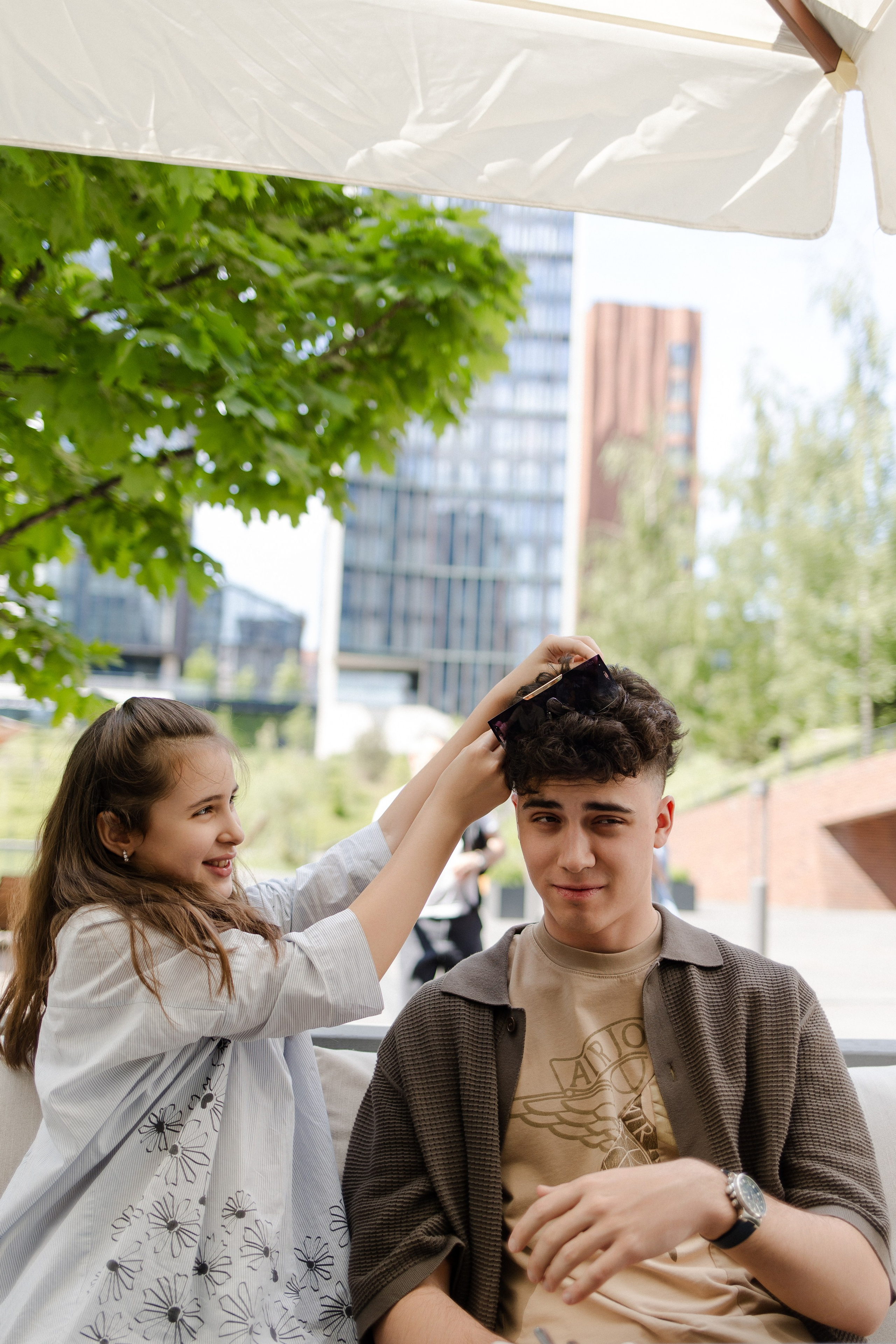 Алена с семьей. Семейный и детский фотограф в Москве Кузьмина Мария