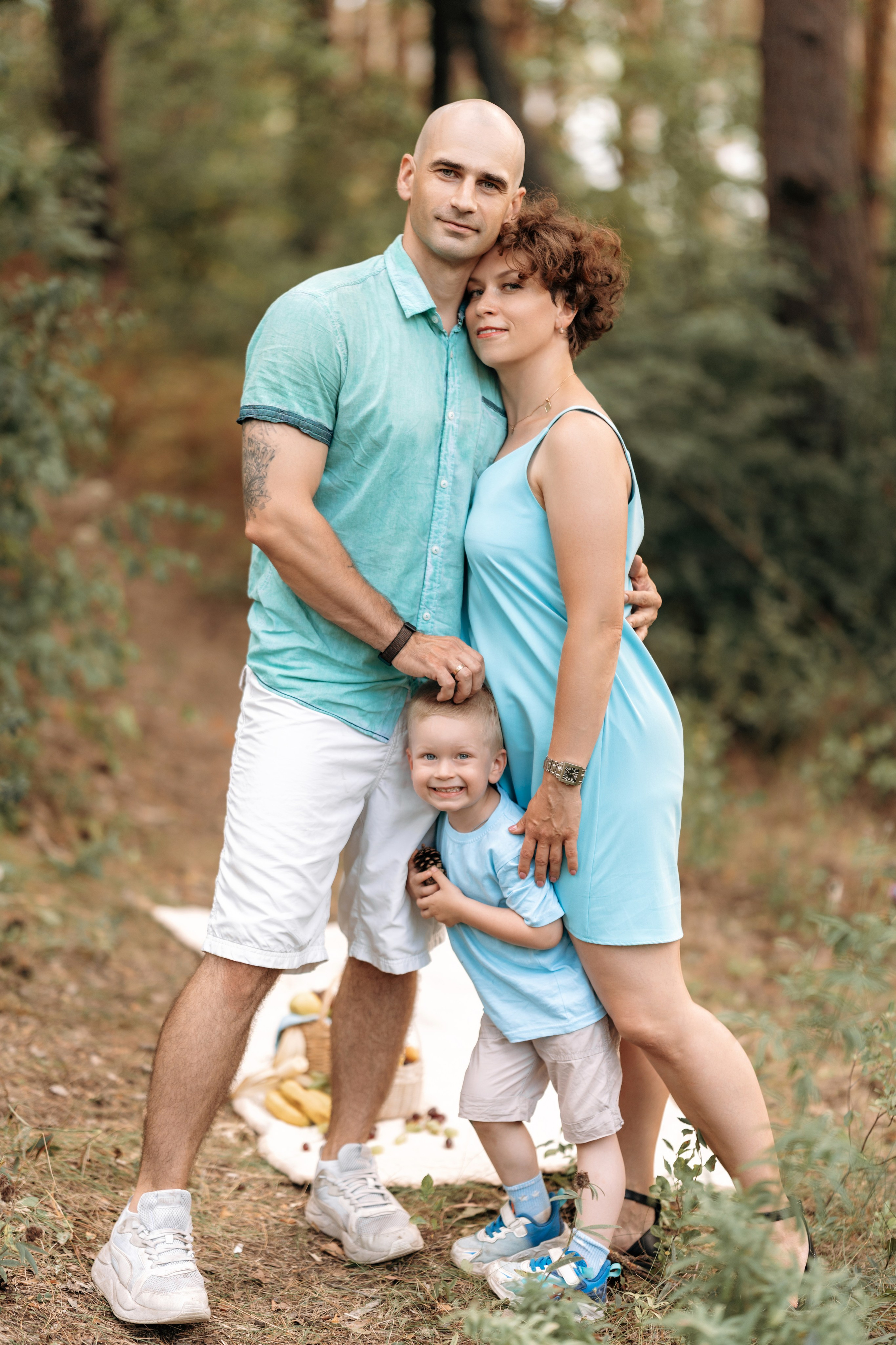 Семья на природе. Семейный и свадебный фотограф в Ульяновске Арина Авдеева