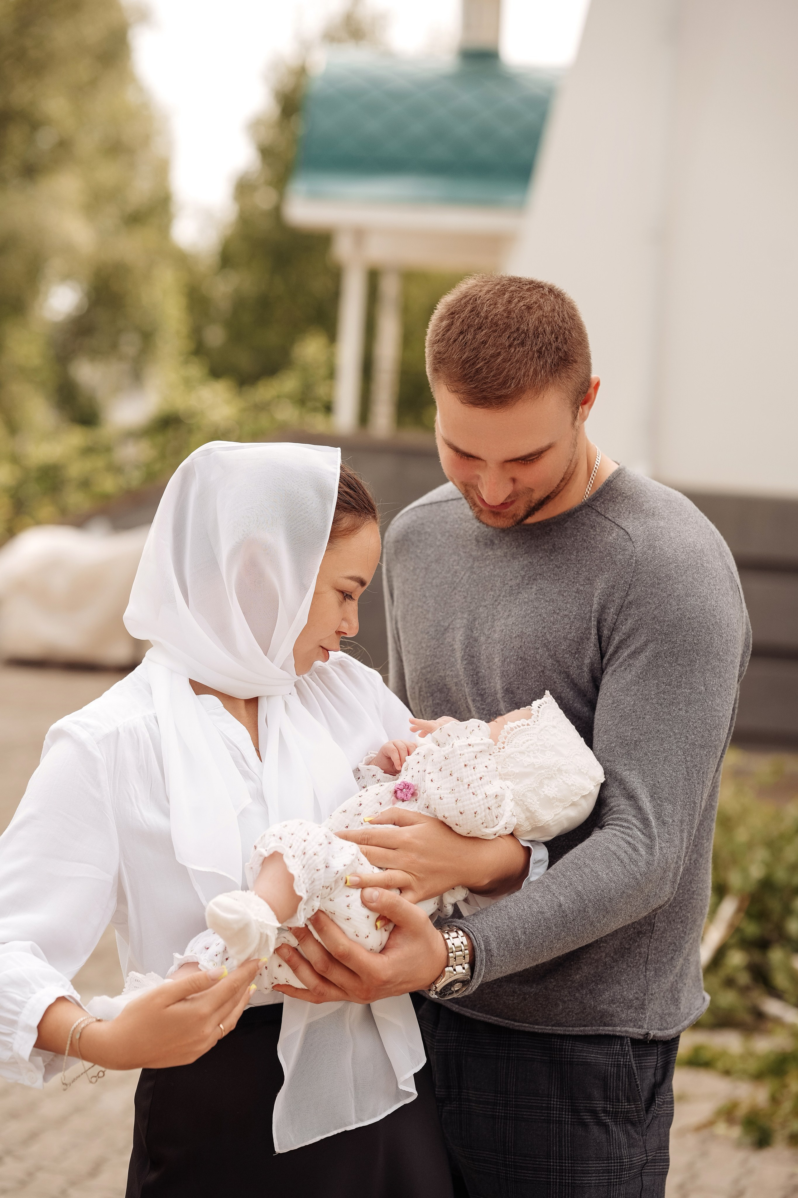 Крещение Александры. Семейный и свадебный фотограф в Ульяновске Арина Авдеева