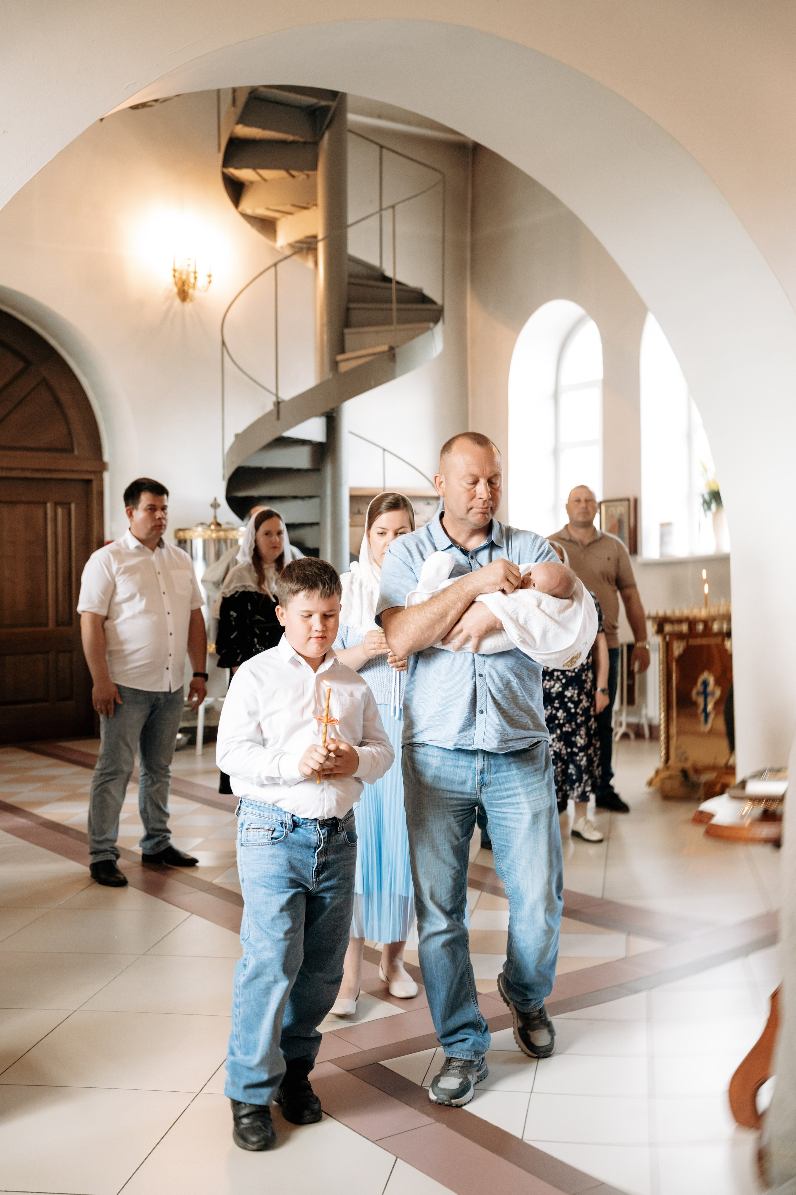 Крещение Гордея. Семейный и свадебный фотограф в Ульяновске Арина Авдеева