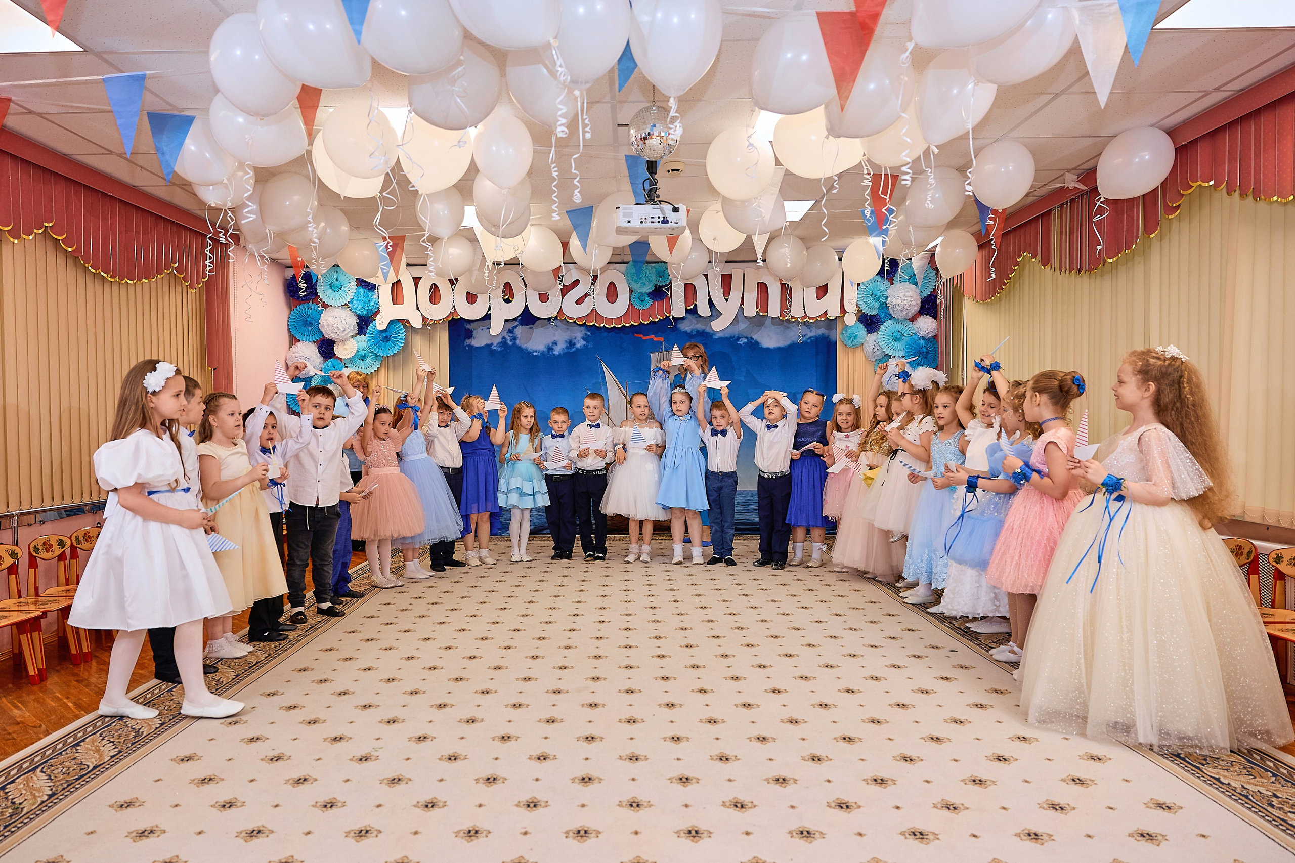 Фотосъёмка выпускного утренника в детском саду. Выпускные альбомы в Москве фотограф Алина Пащук
