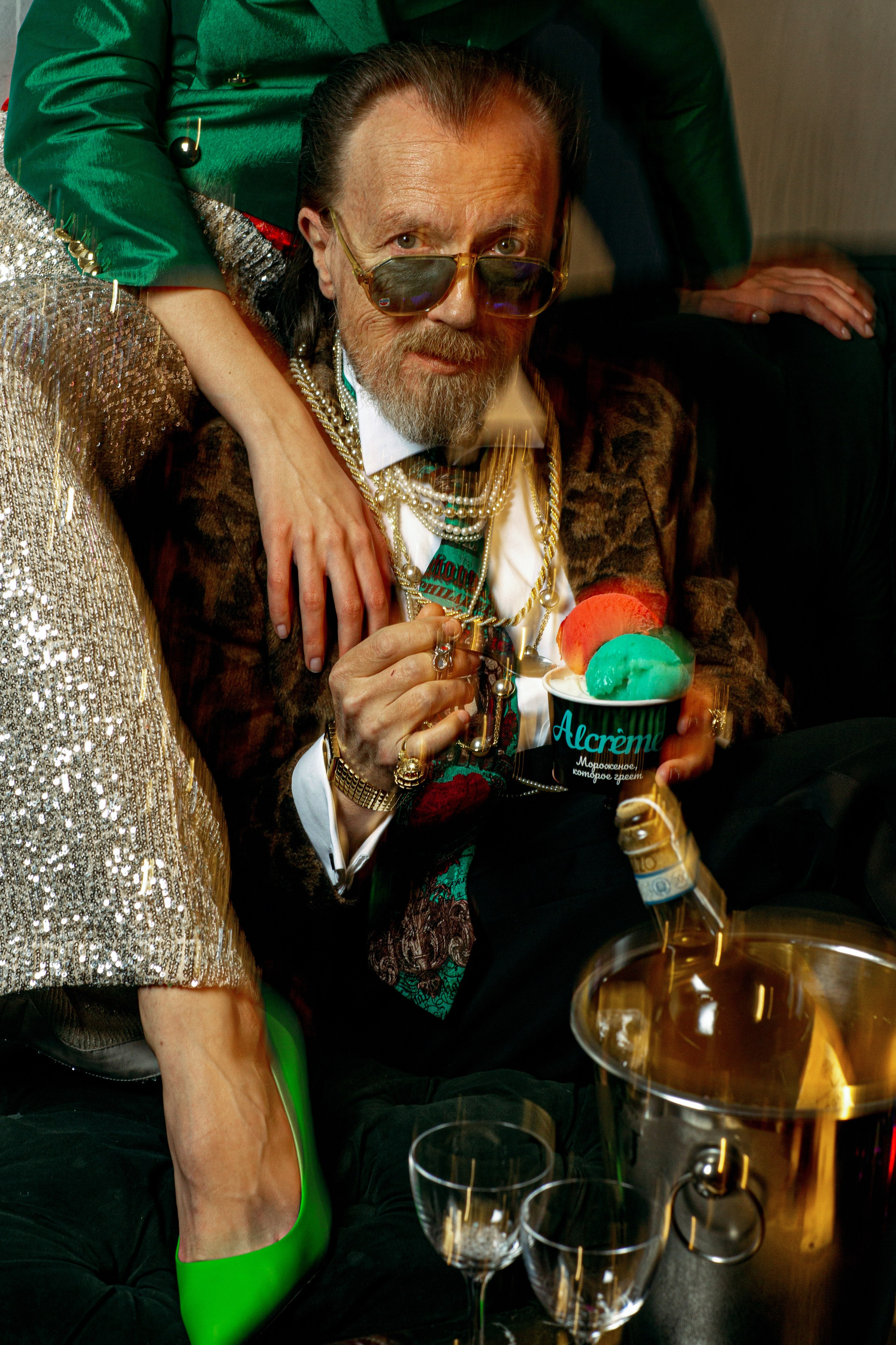 Alcreme campaign NY 2024. Жиркова Ирина — фотограф для брендов в Москве