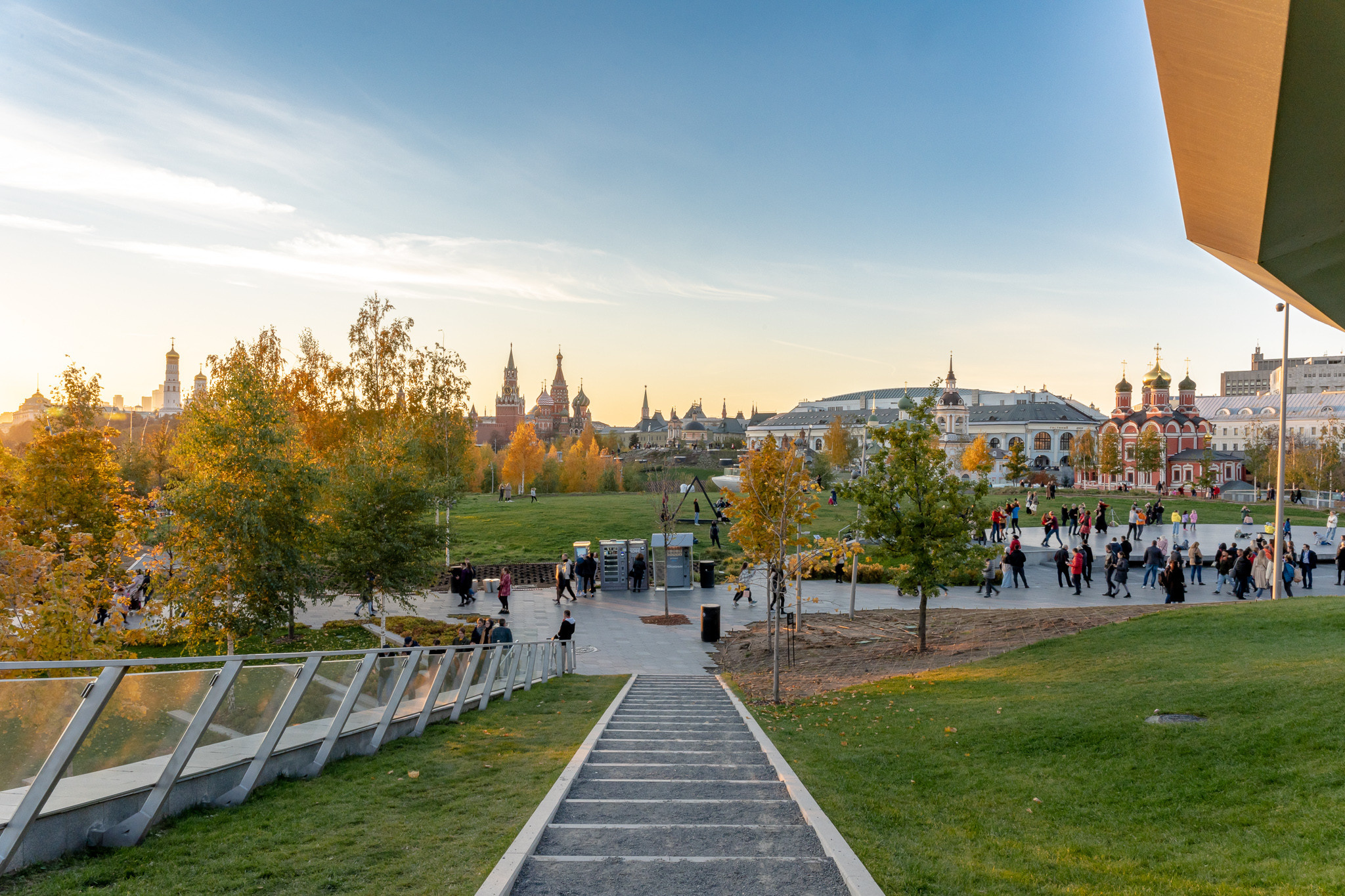 Парк Зарядье в Москве
