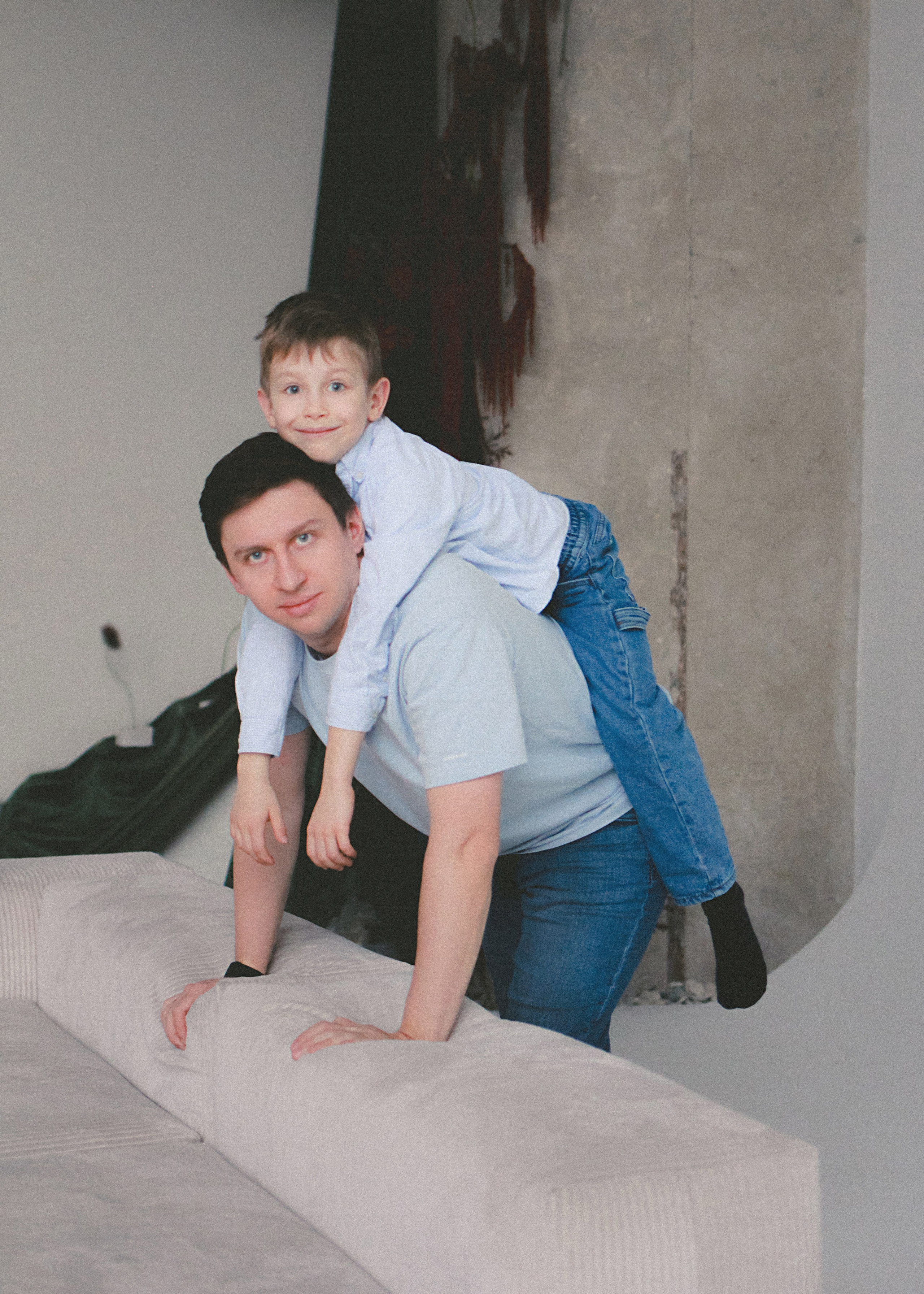 Дима, Катя и Миша с Сашей. Александра Крашевская. Портретный фотограф в Москве и Санкт-Петербурге