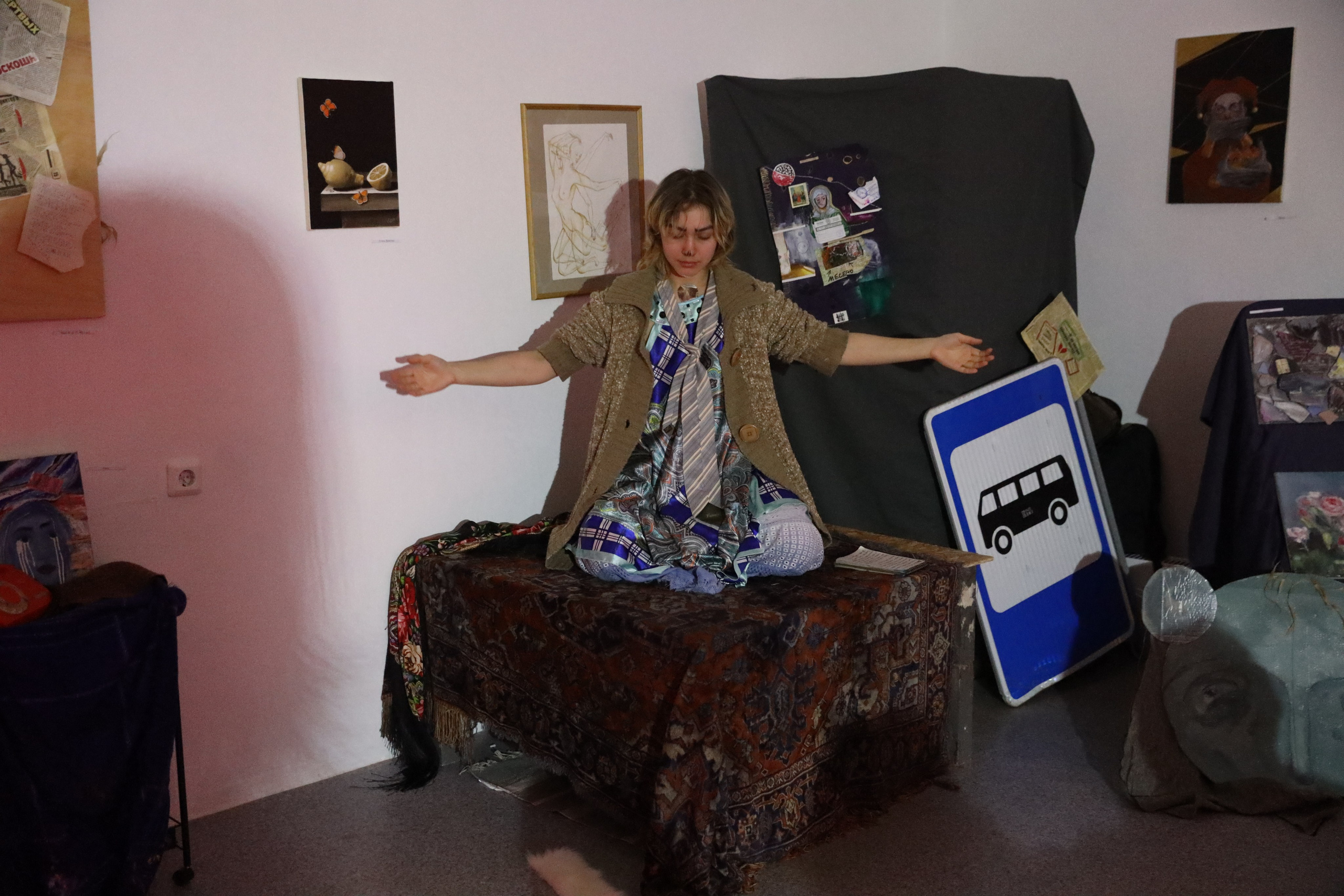 Выставка-перформанс. Творческое пространство в Санкт-Петербурге