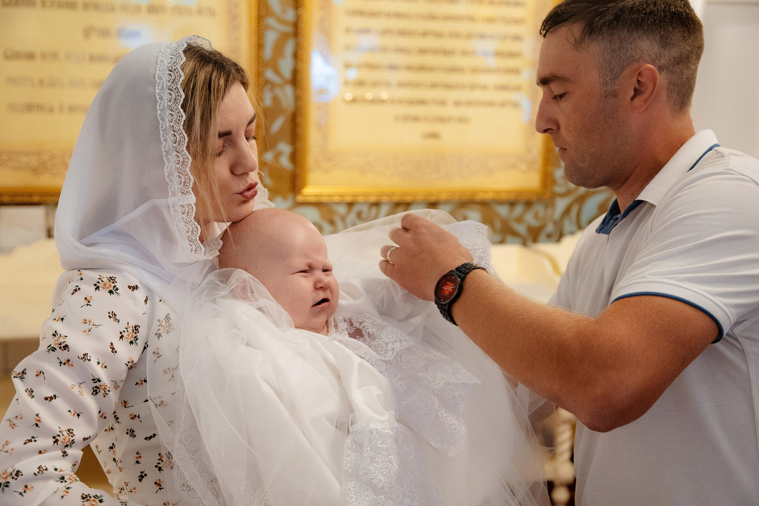 Крещение Полины. Семейный и детский фотограф в Москве Александра Мак
