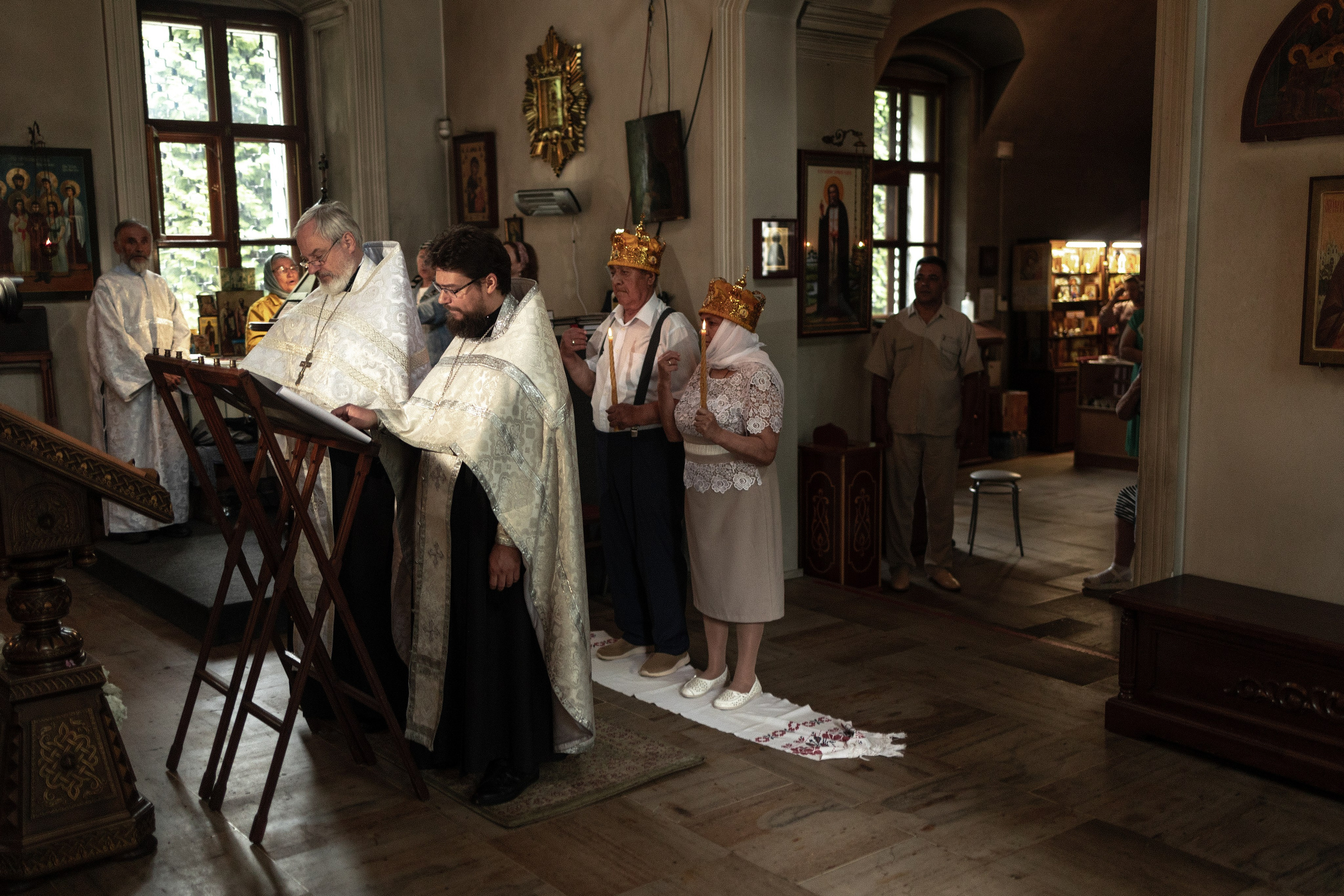 Таинство: Венчание. Репортажный фотограф, портретный фотограф  г. Москва