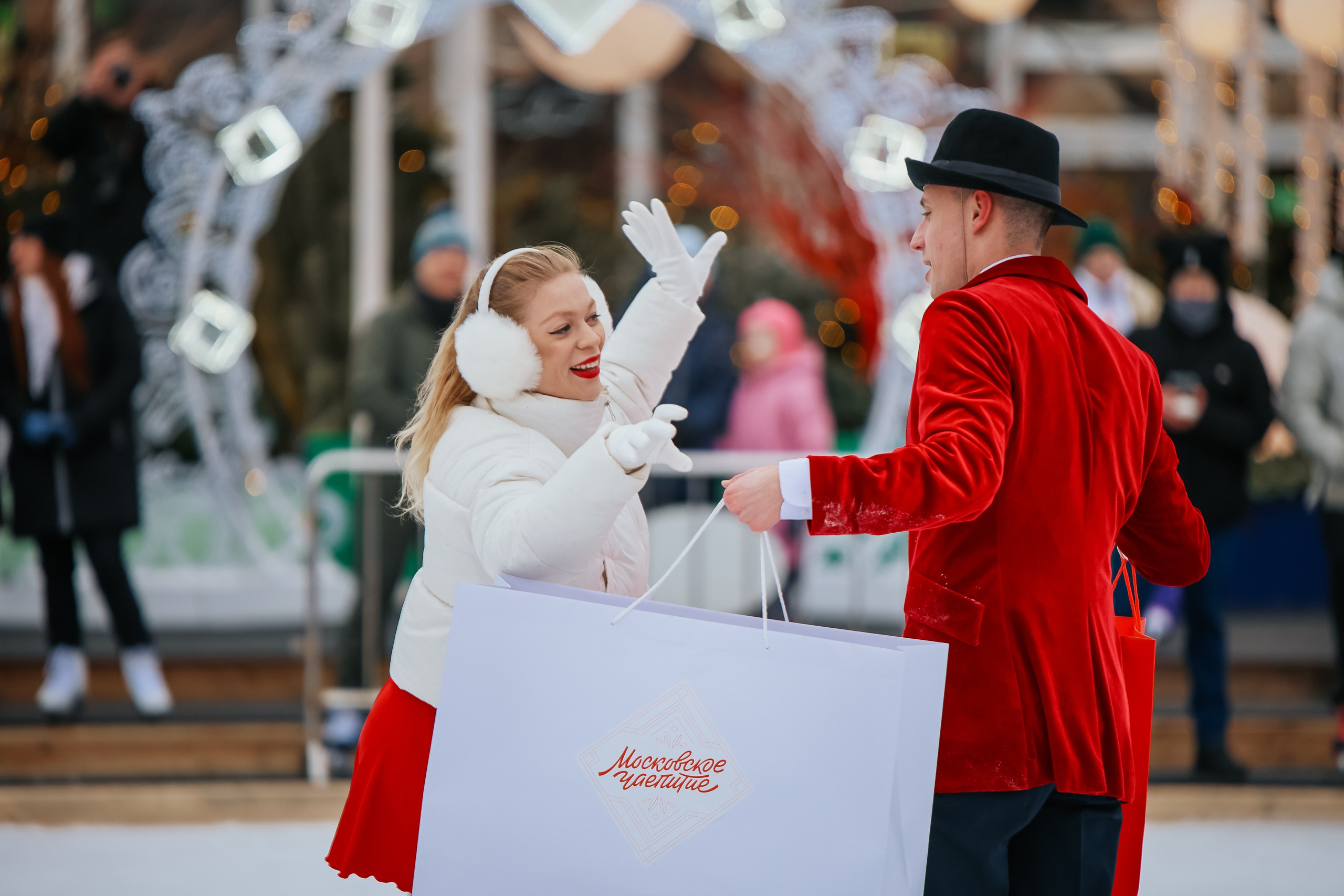 Ледовое шоу Парк Культуры проект Московское Чаепитие. Фотограф и видеограф Анна Домашенко