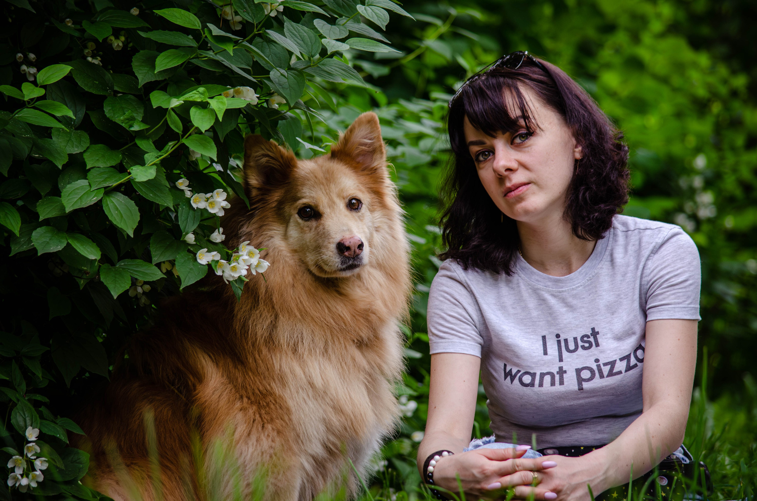 Мира и Чиж. Фотограф Светлана Блинова, Москва и Московская область