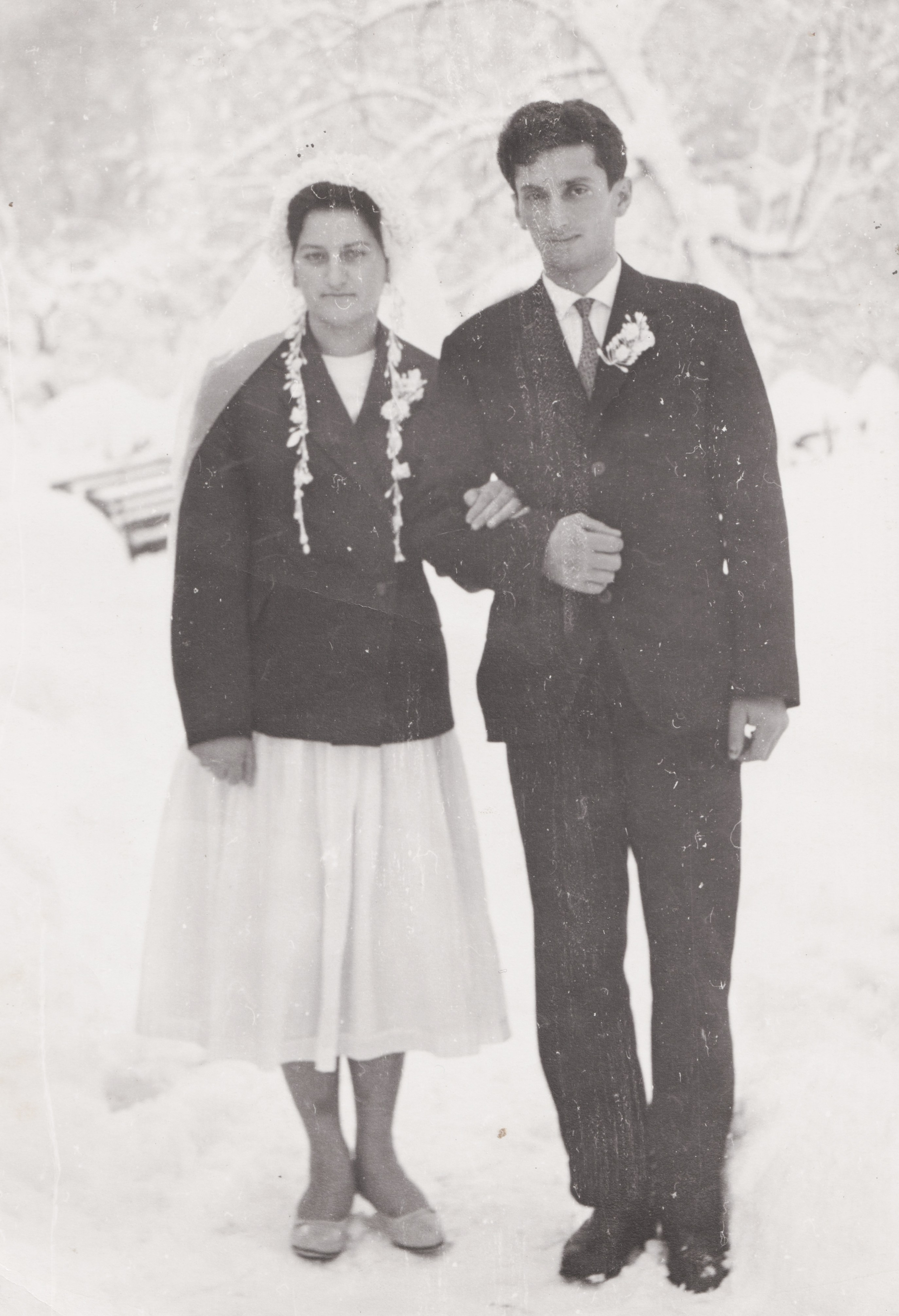 Свадьба Кегануш Кесян, 1964. Село Разбитый Котёл, Сочи. Архив Кегануш Карапетовны Кесян. 