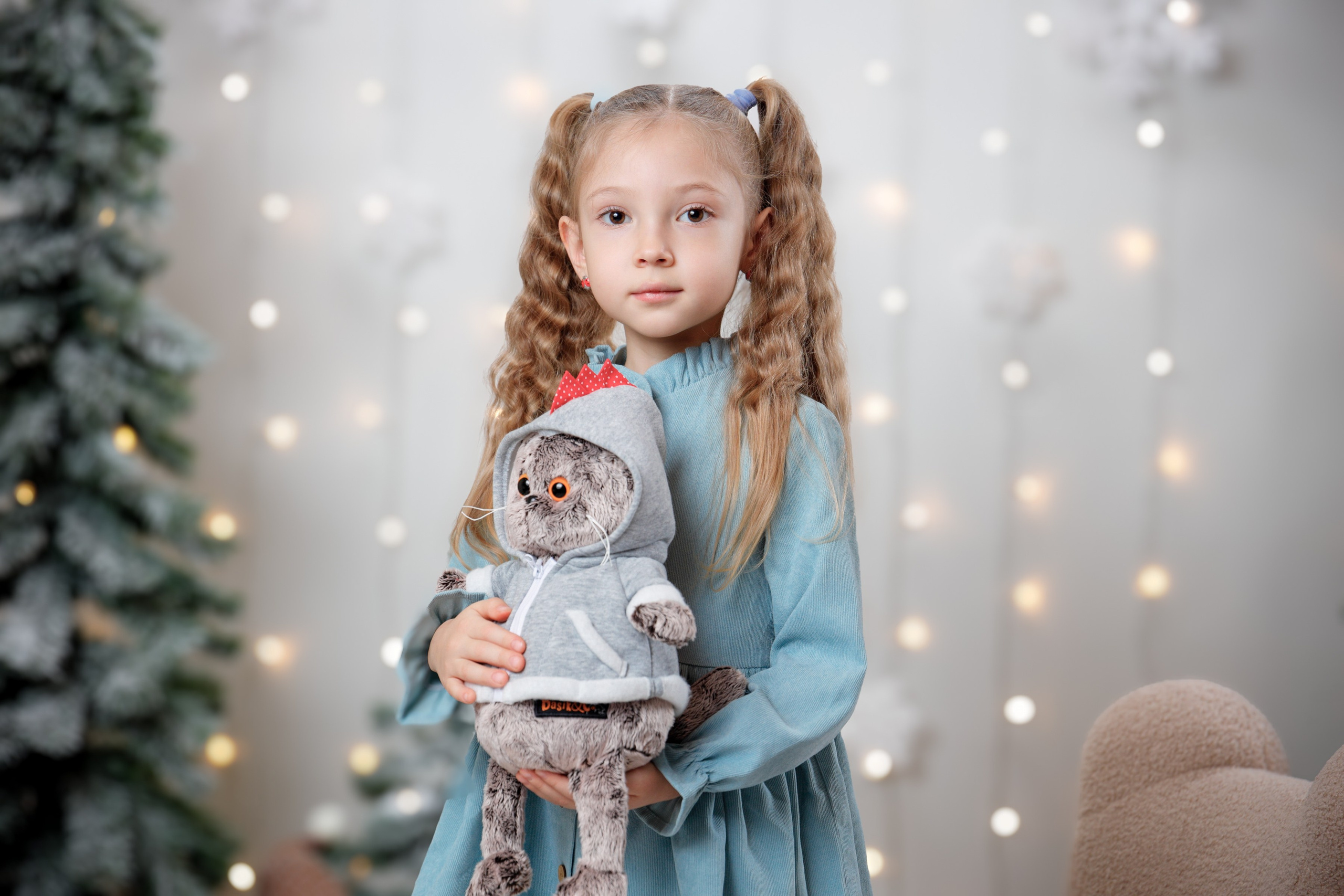 Новый год с котом Басиком. Детский фотограф Максим Потанин в Ижевске и Набережных Челнах