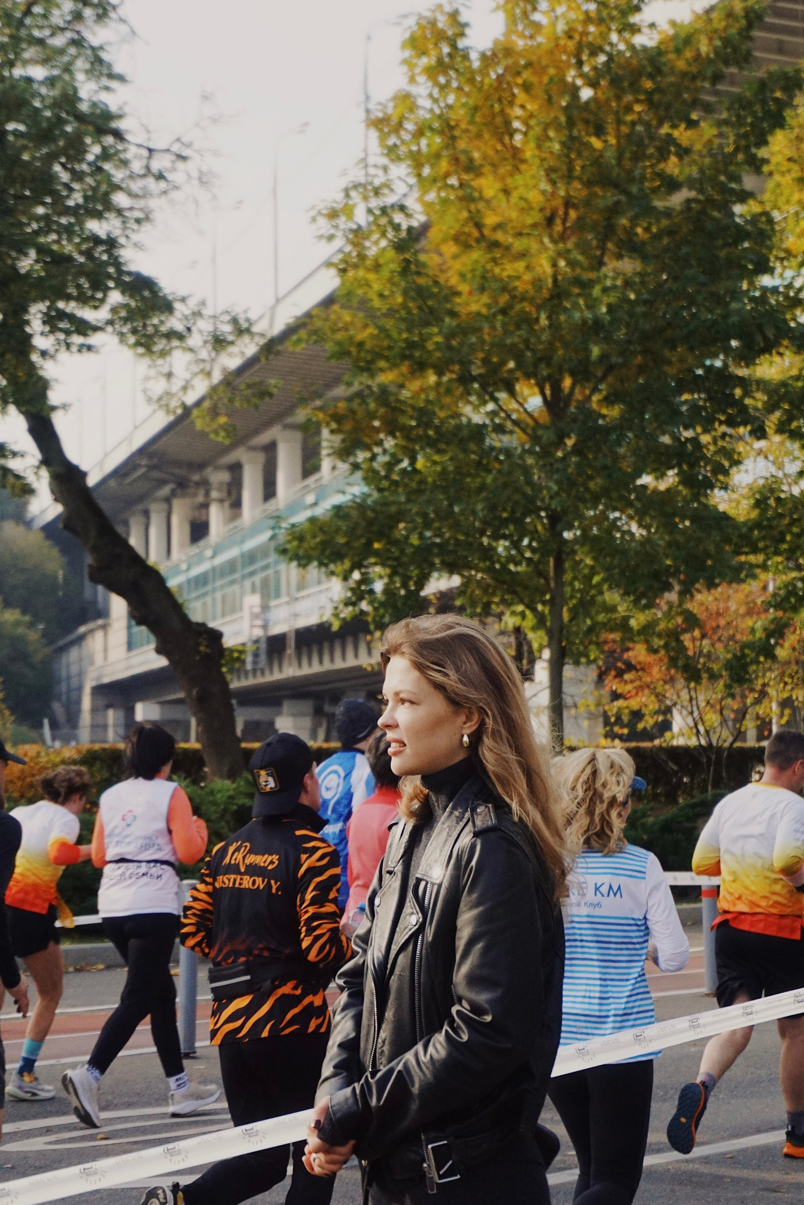 Московский марафон. Татьян гертье