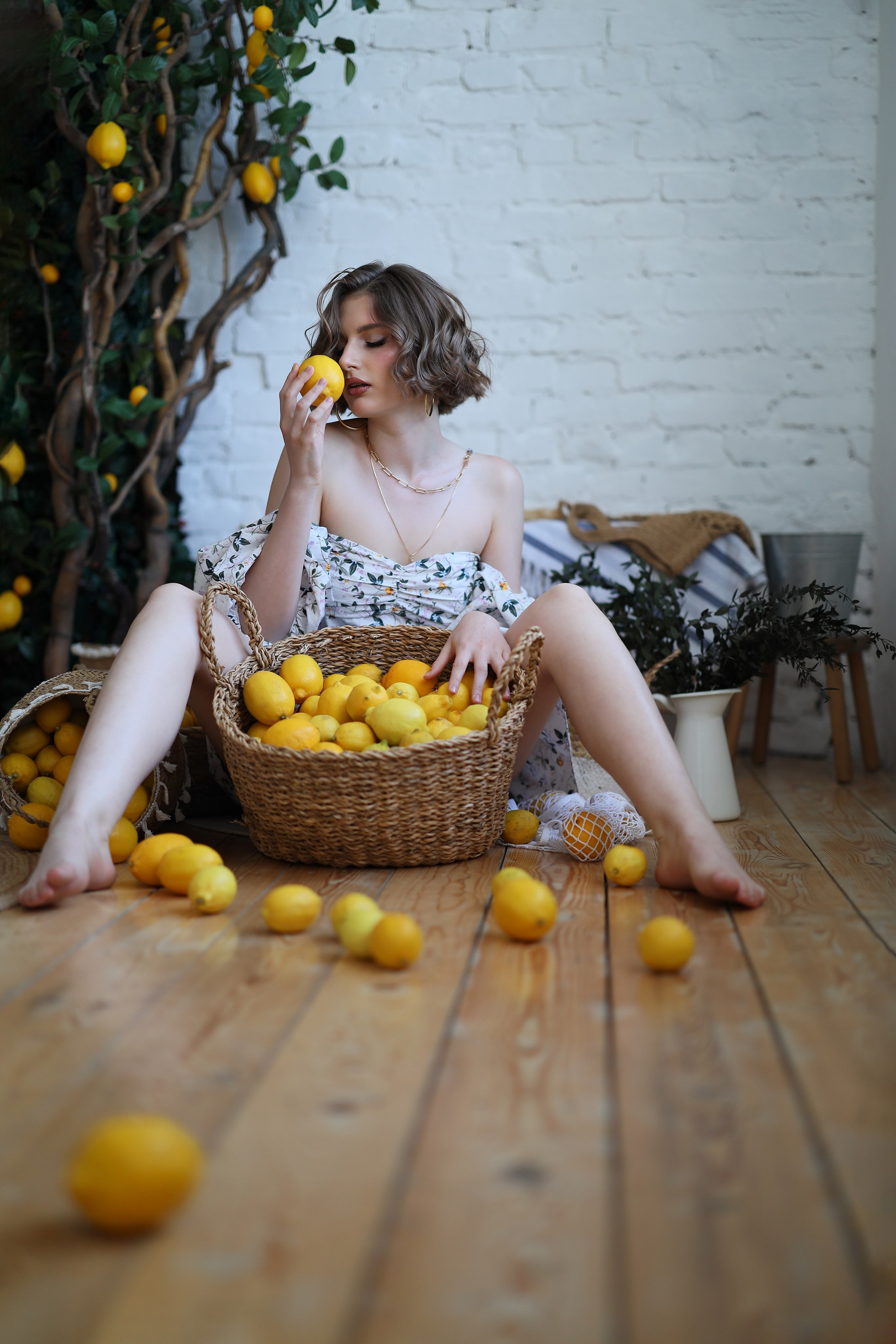 Фотосессия с Лимонами. Свадебный и семейный фотограф в Абхазии Жанна Соснина