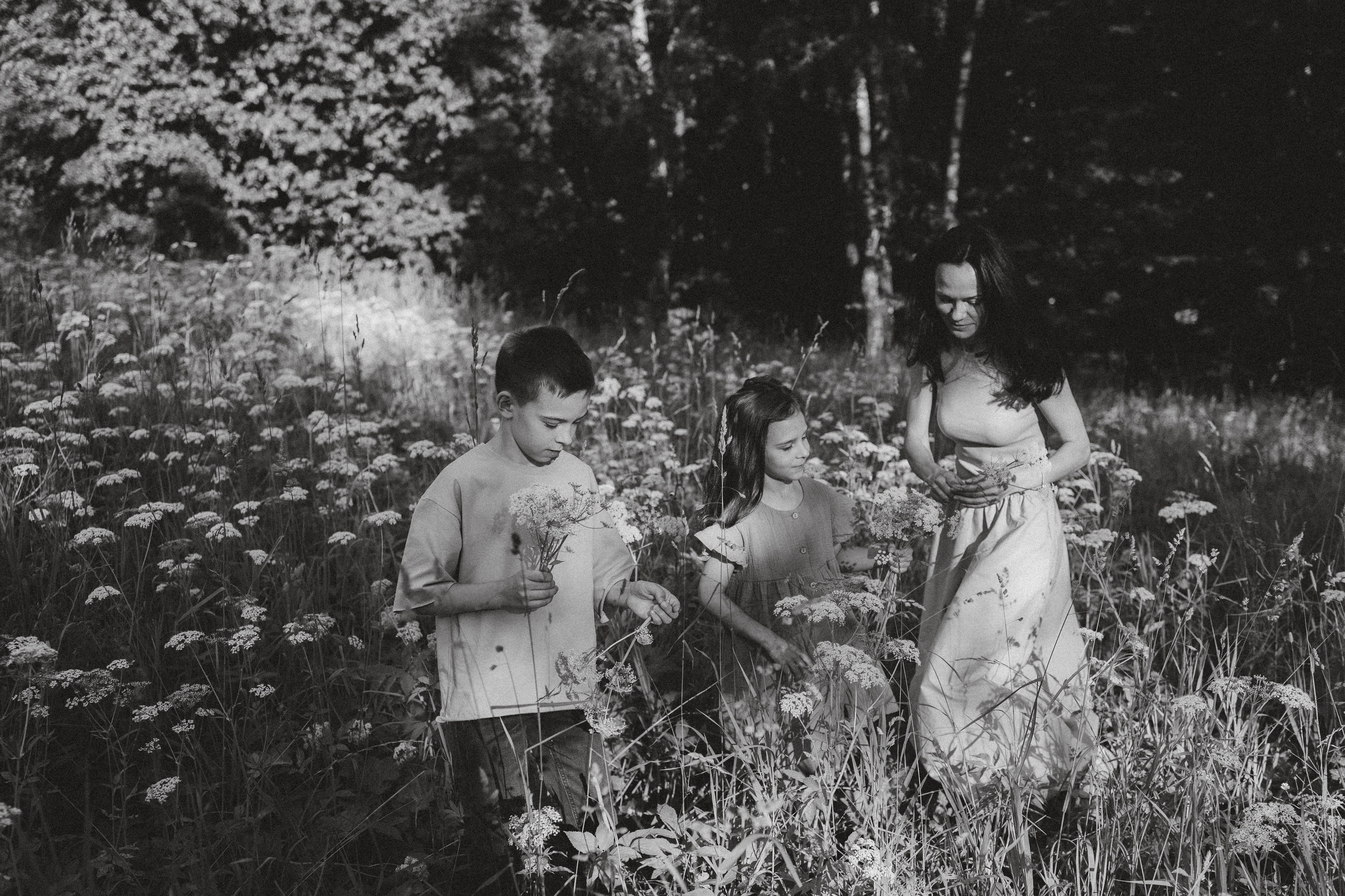 Илья, Катя, Ваня и Соня. Семейный фотограф Москва