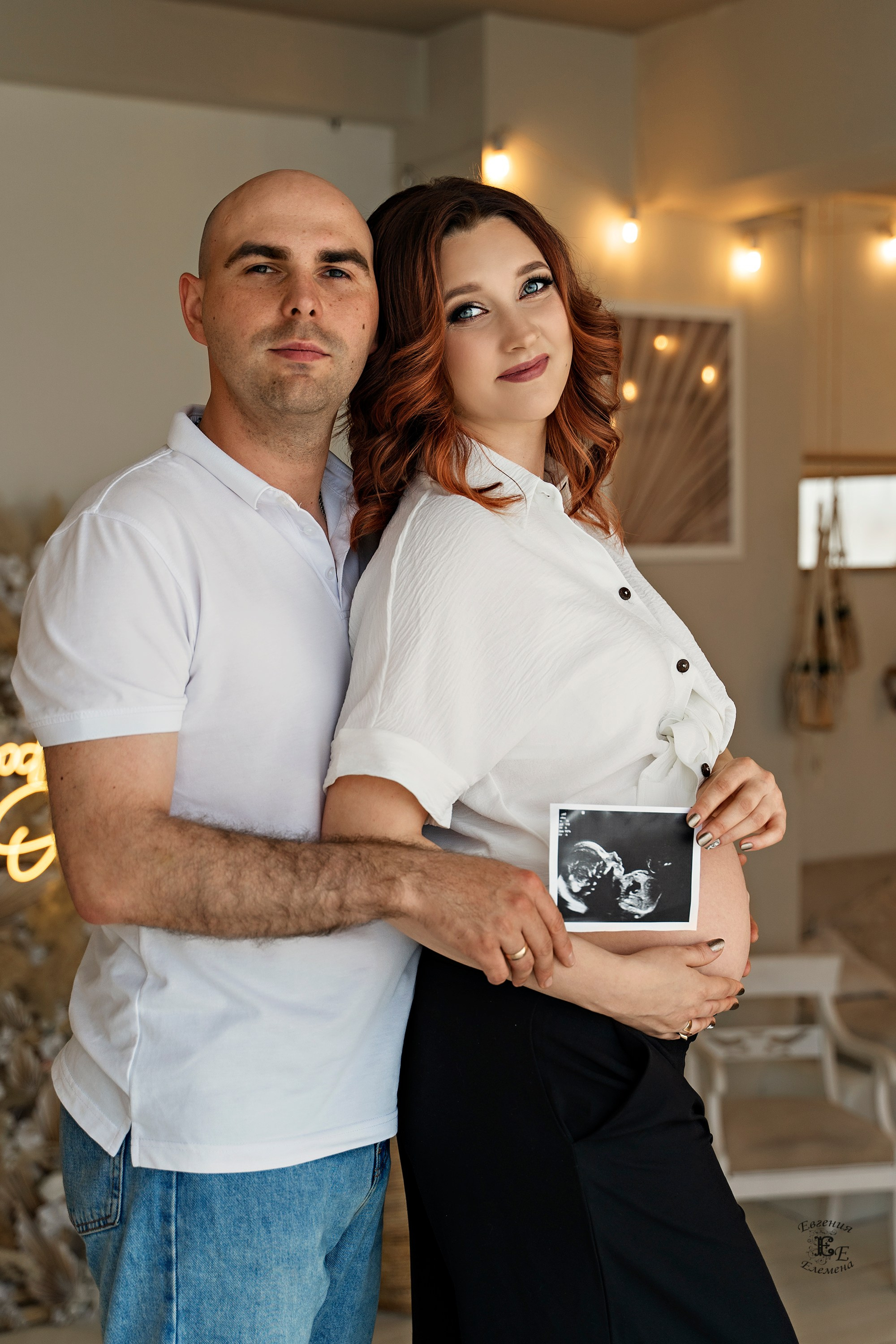 Фотосессия Елены и Антона «Ожидание малыша». Семейный и портретный фотограф в Санкт-Петербурге Евгения Елемена