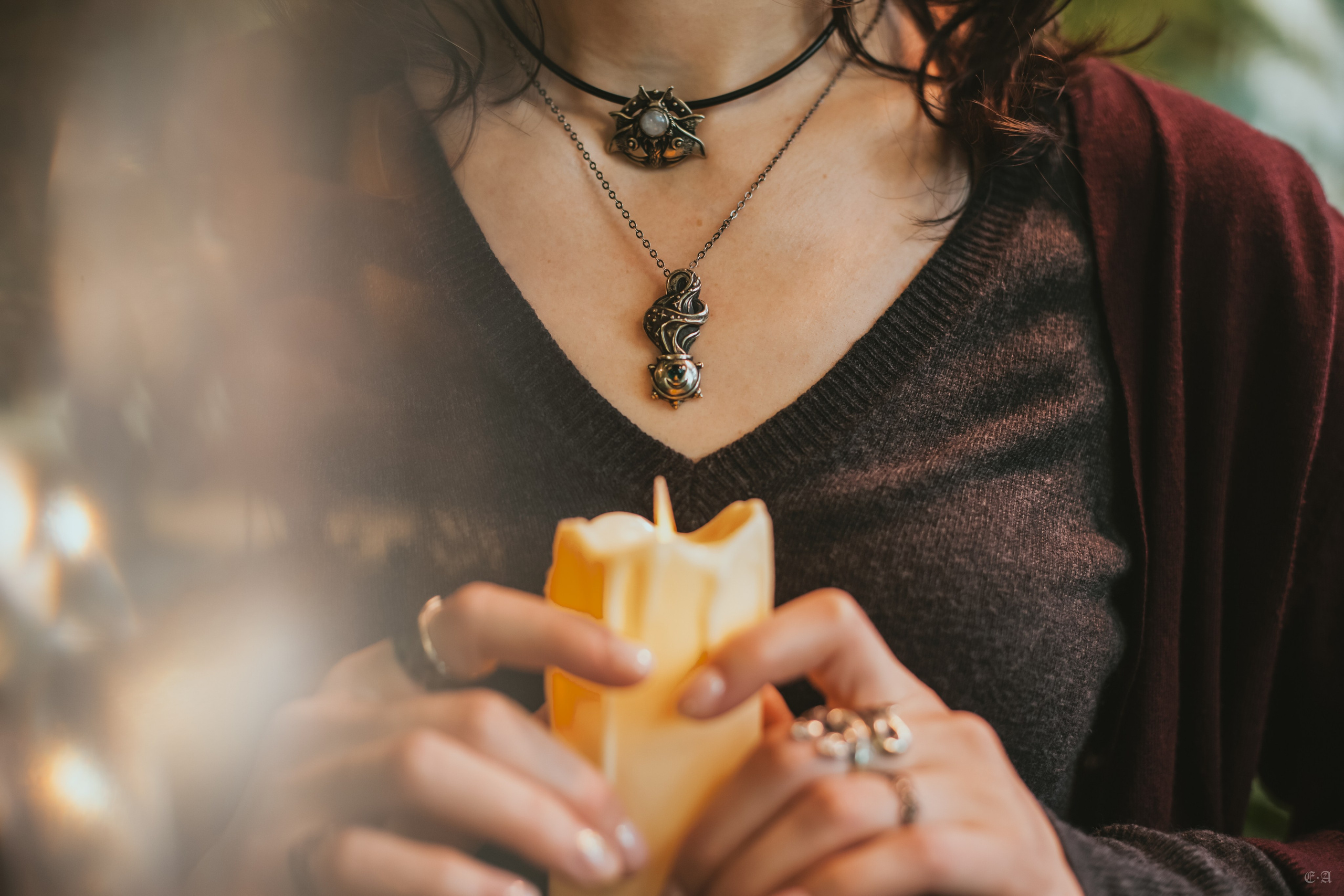 Осенние колосья для Белой Волчицы. Фотограф Ellairen