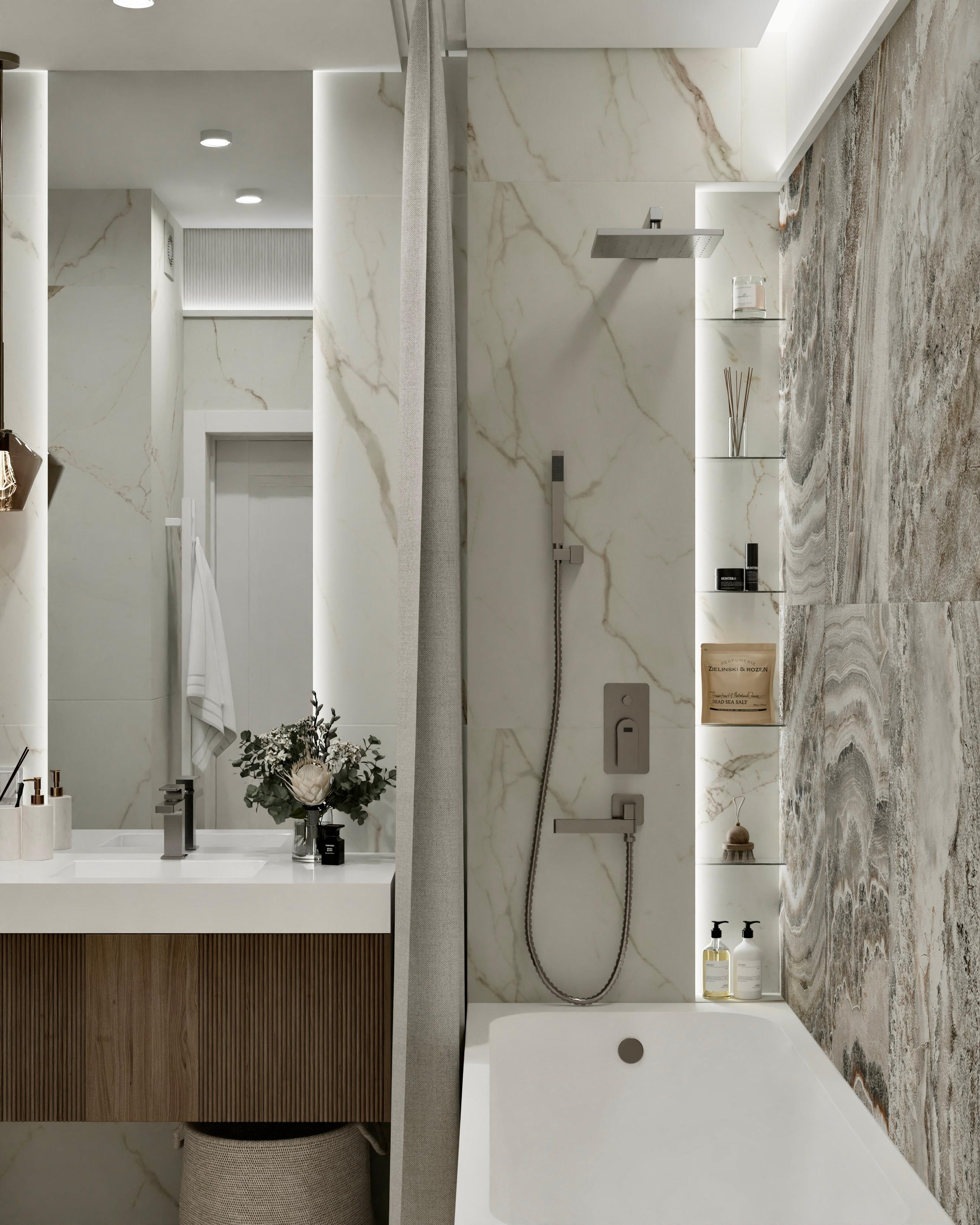 Однокомнатная квартира — 47 м². DMDesign — студия дизайна интерьеров