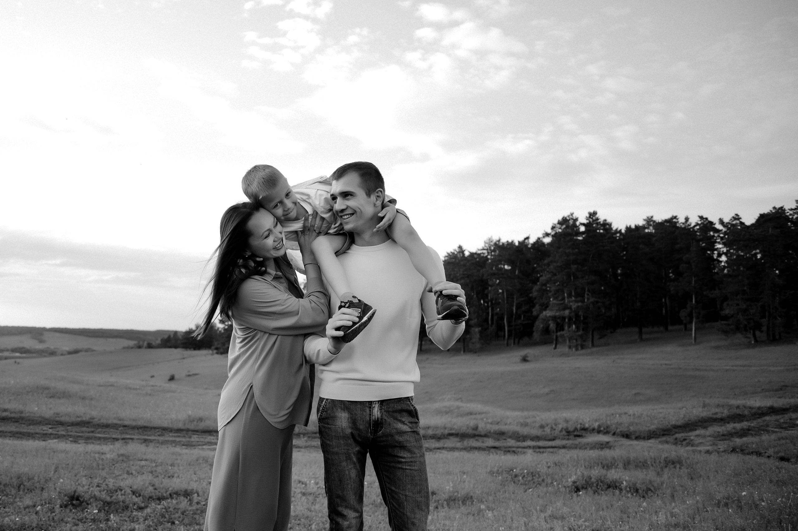 Аня, Антон и Кирилл. Фотограф Мария Стрелкова