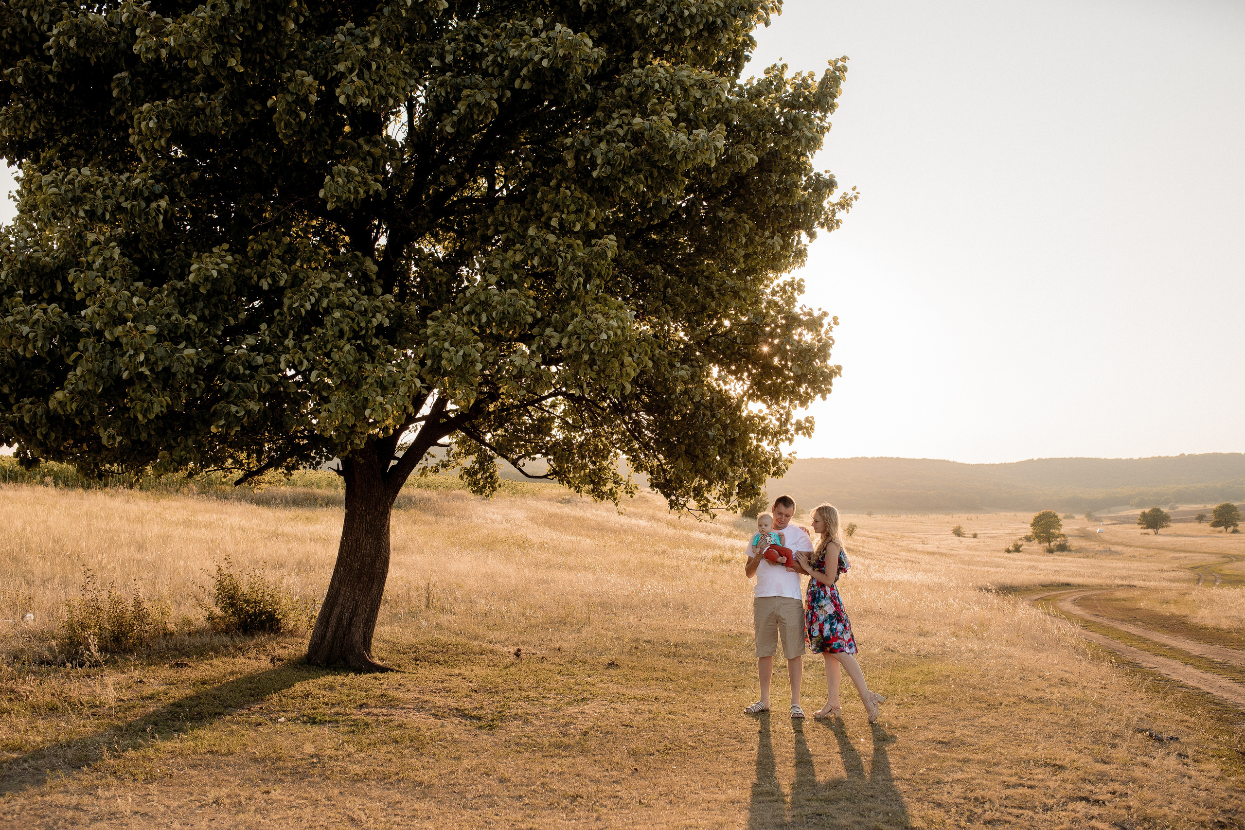 Настя, Валентин и Сашулька. Фотограф Мария Стрелкова