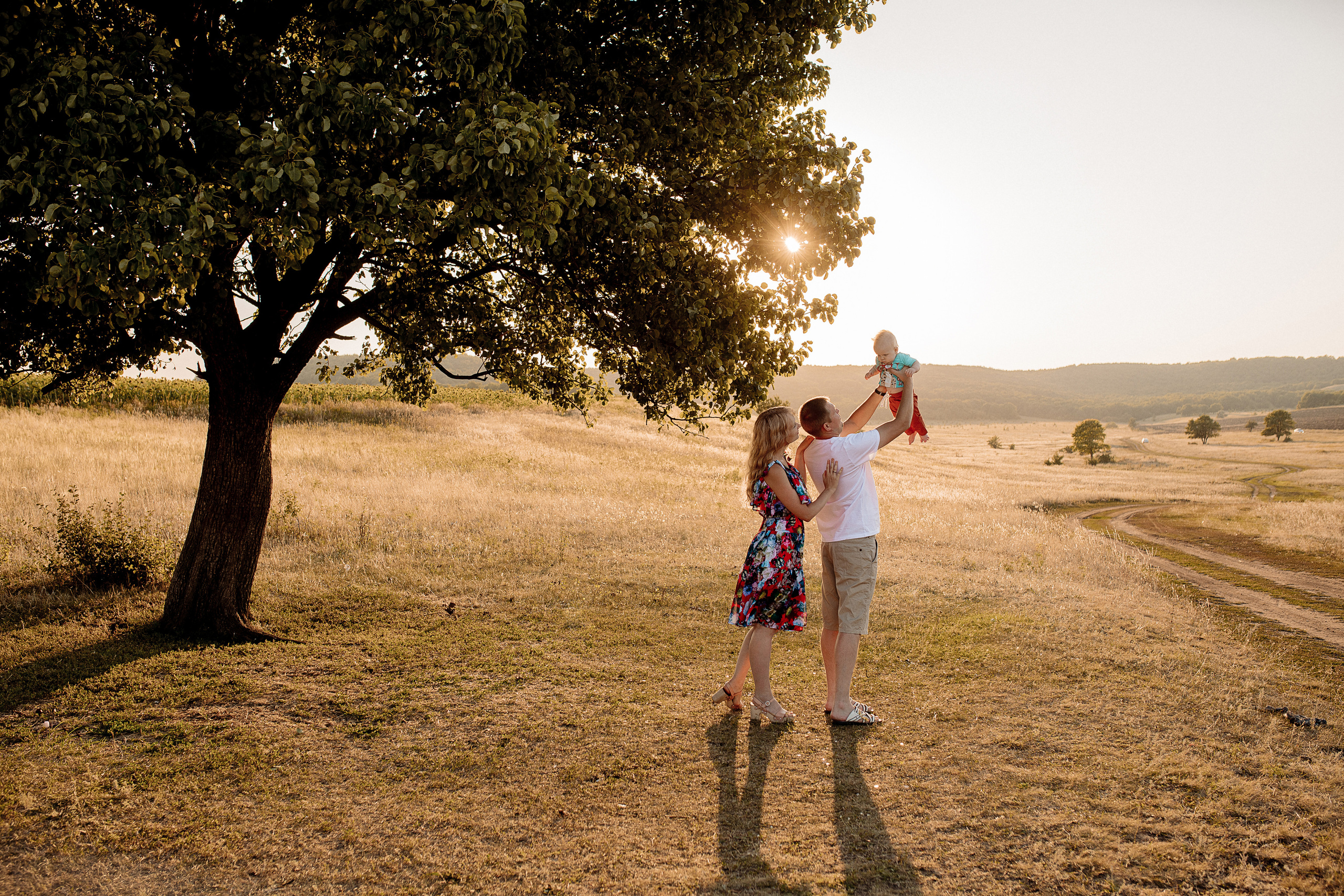 Настя, Валентин и Сашулька. Фотограф Мария Стрелкова