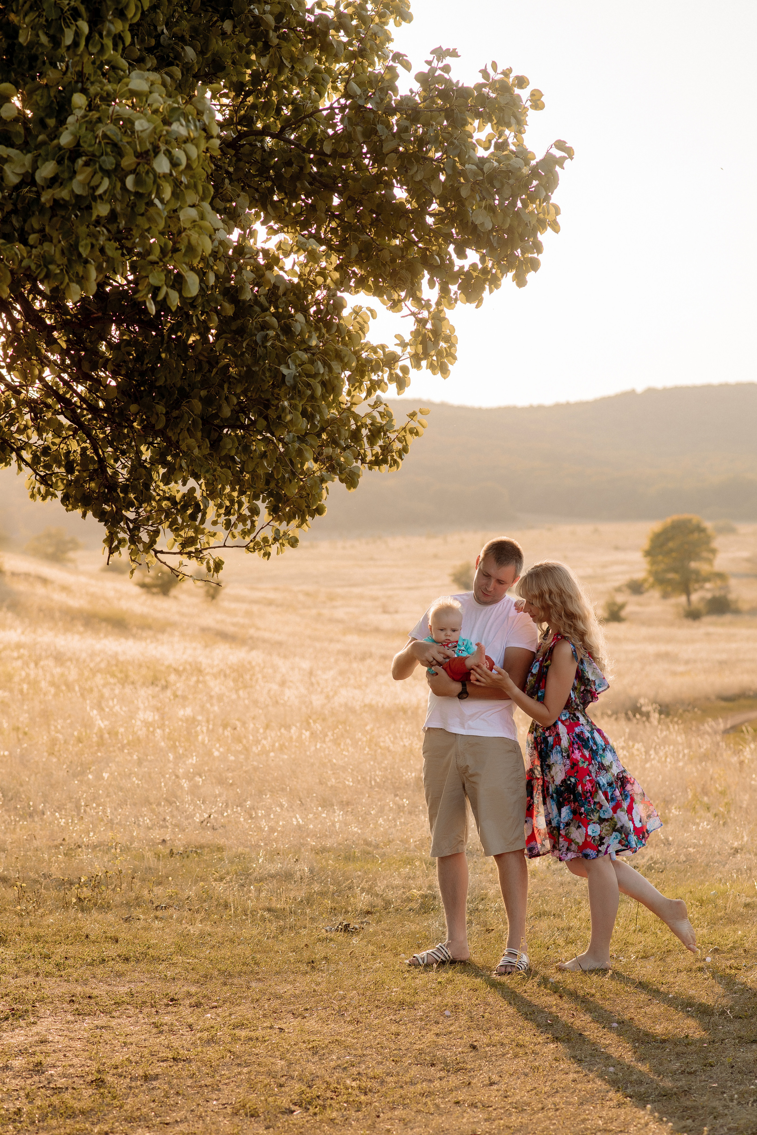 Настя, Валентин и Сашулька. Фотограф Мария Стрелкова