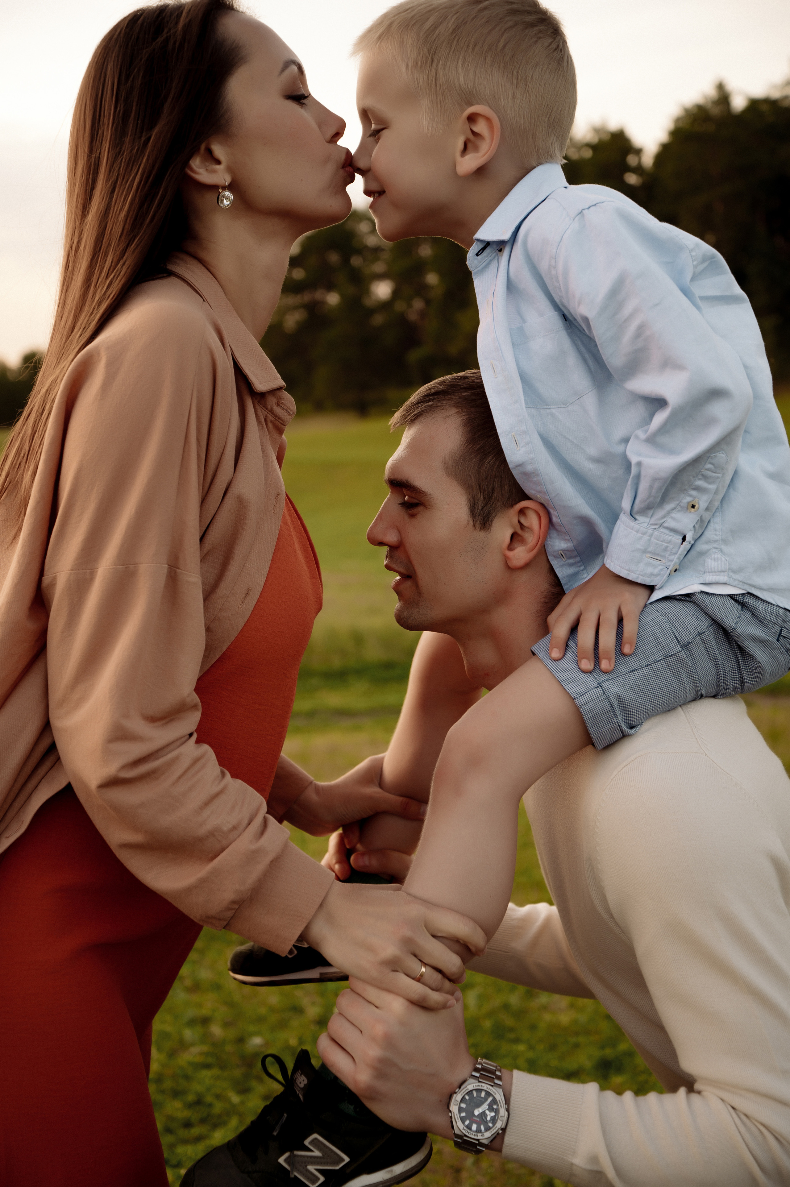 Аня, Антон и Кирилл. Фотограф Мария Стрелкова