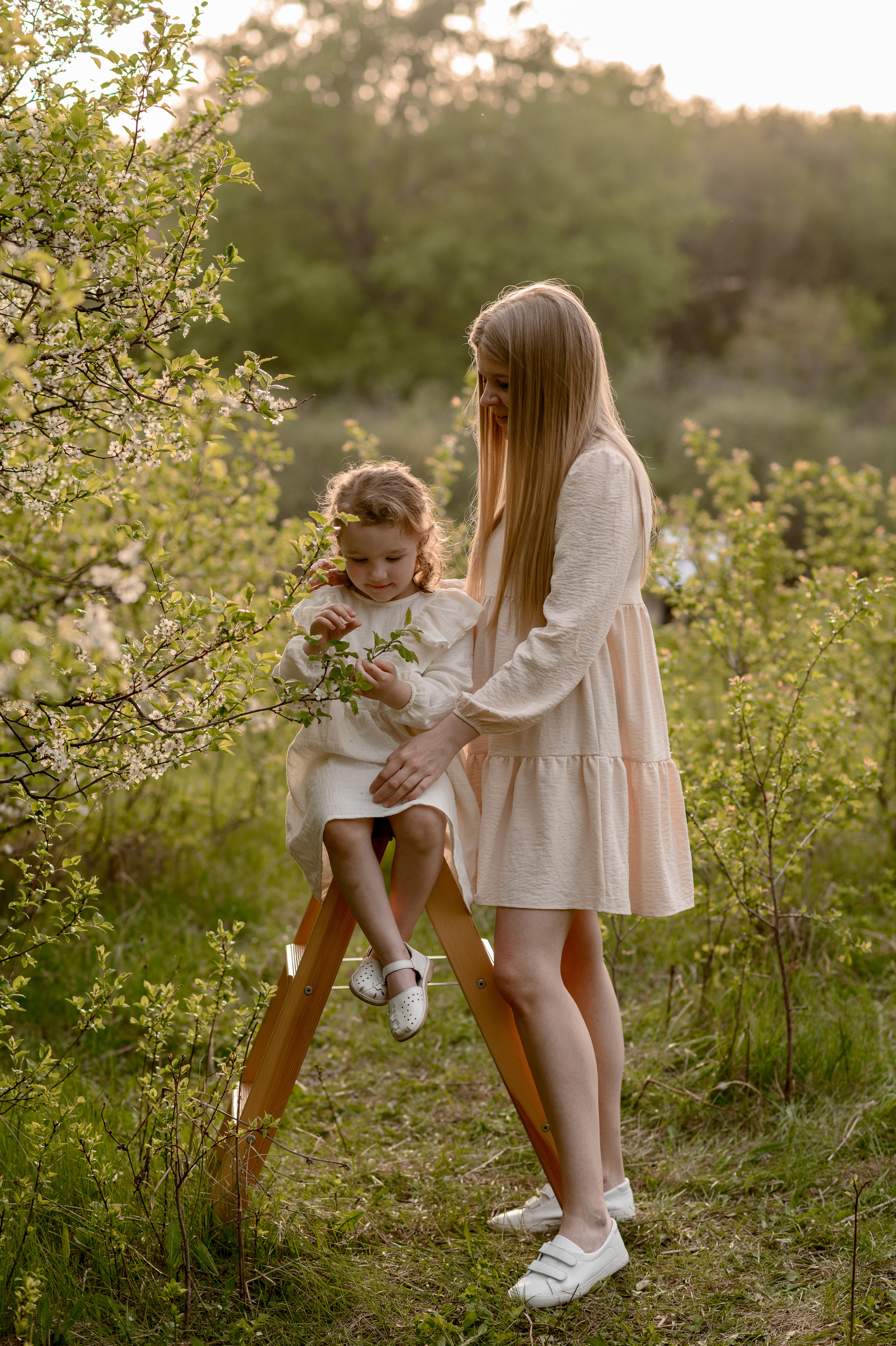 Таня и Ксюша. Фотограф Мария Стрелкова
