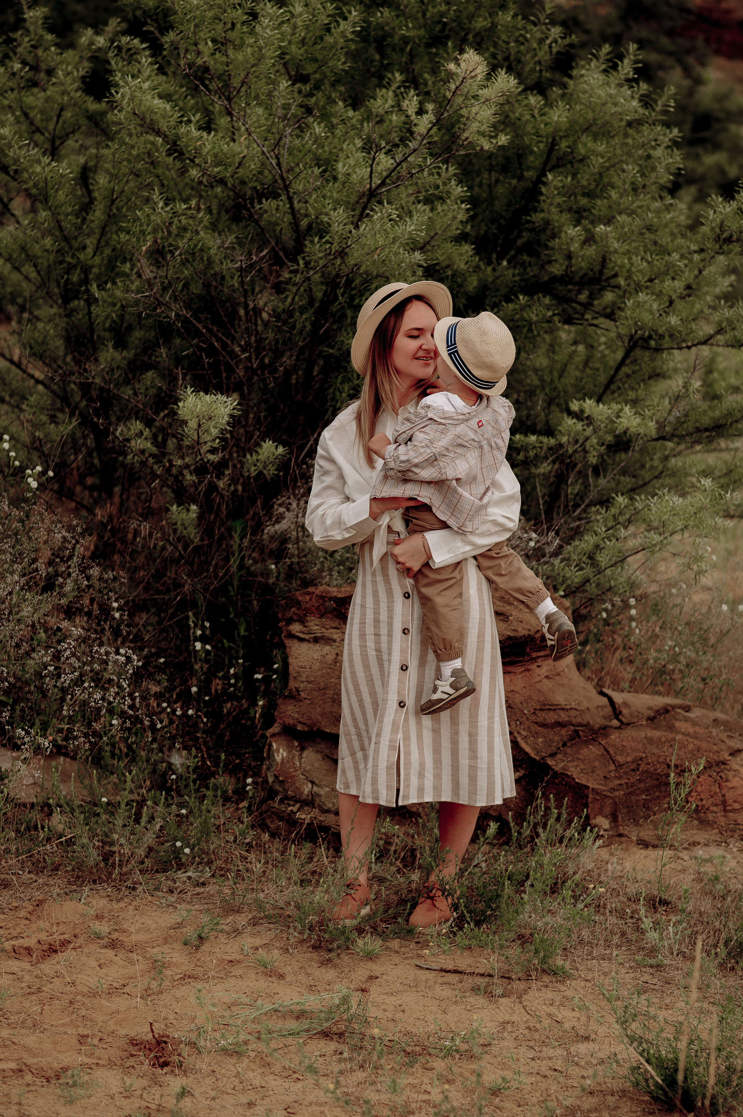 Ирина, Дима и их сынишки. Фотограф Мария Стрелкова