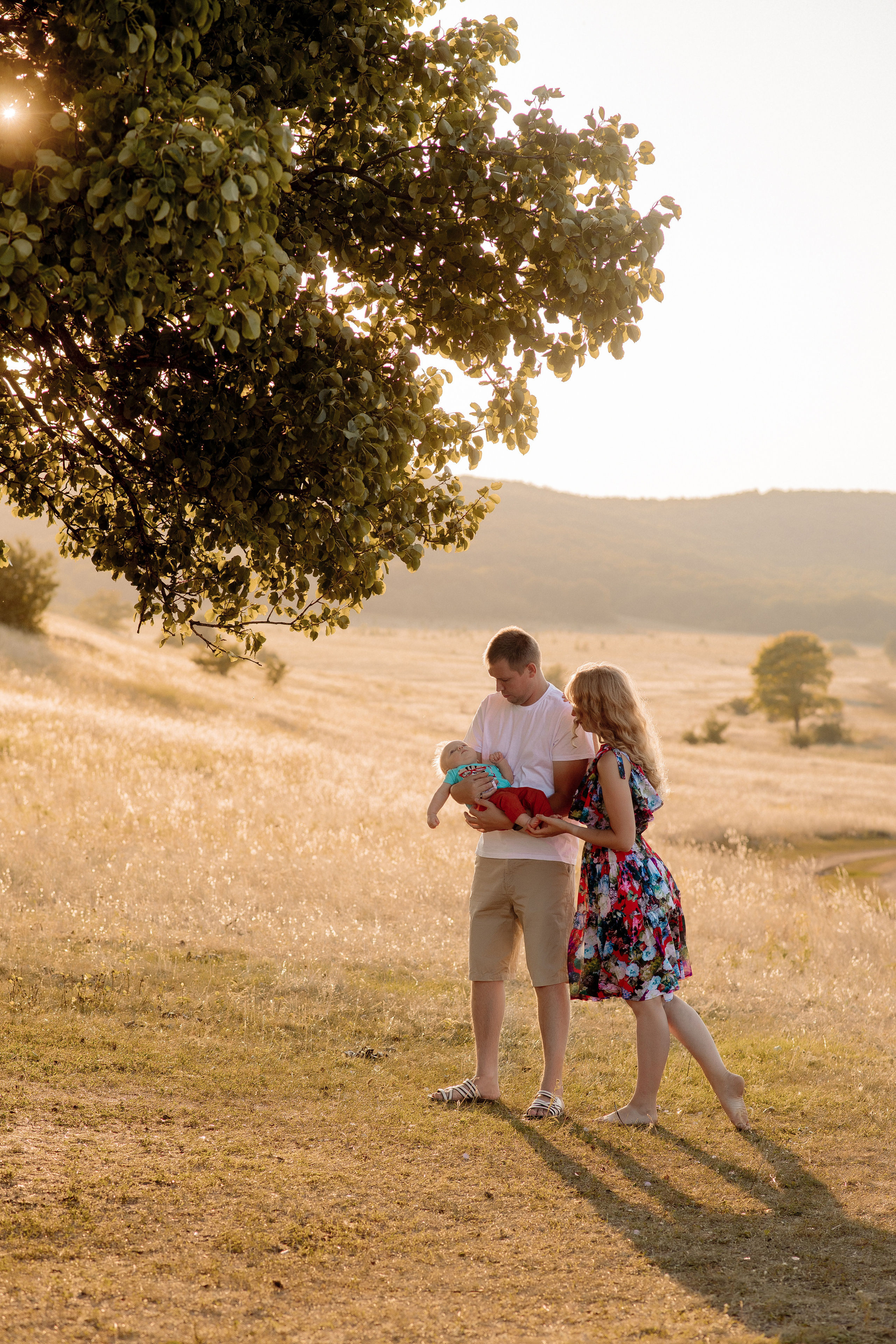 Настя, Валентин и Сашулька. Фотограф Мария Стрелкова
