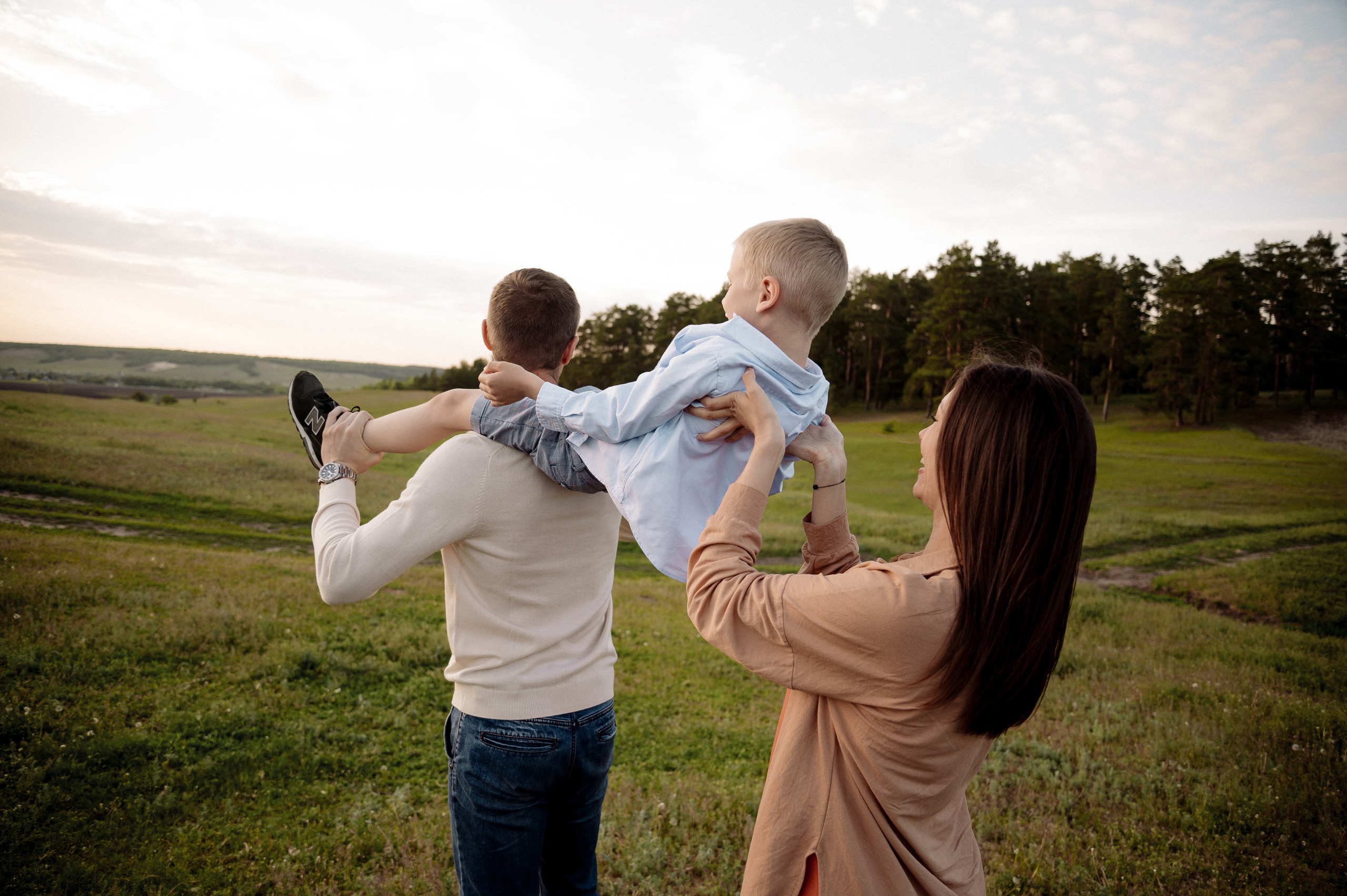 Аня, Антон и Кирилл. Фотограф Мария Стрелкова