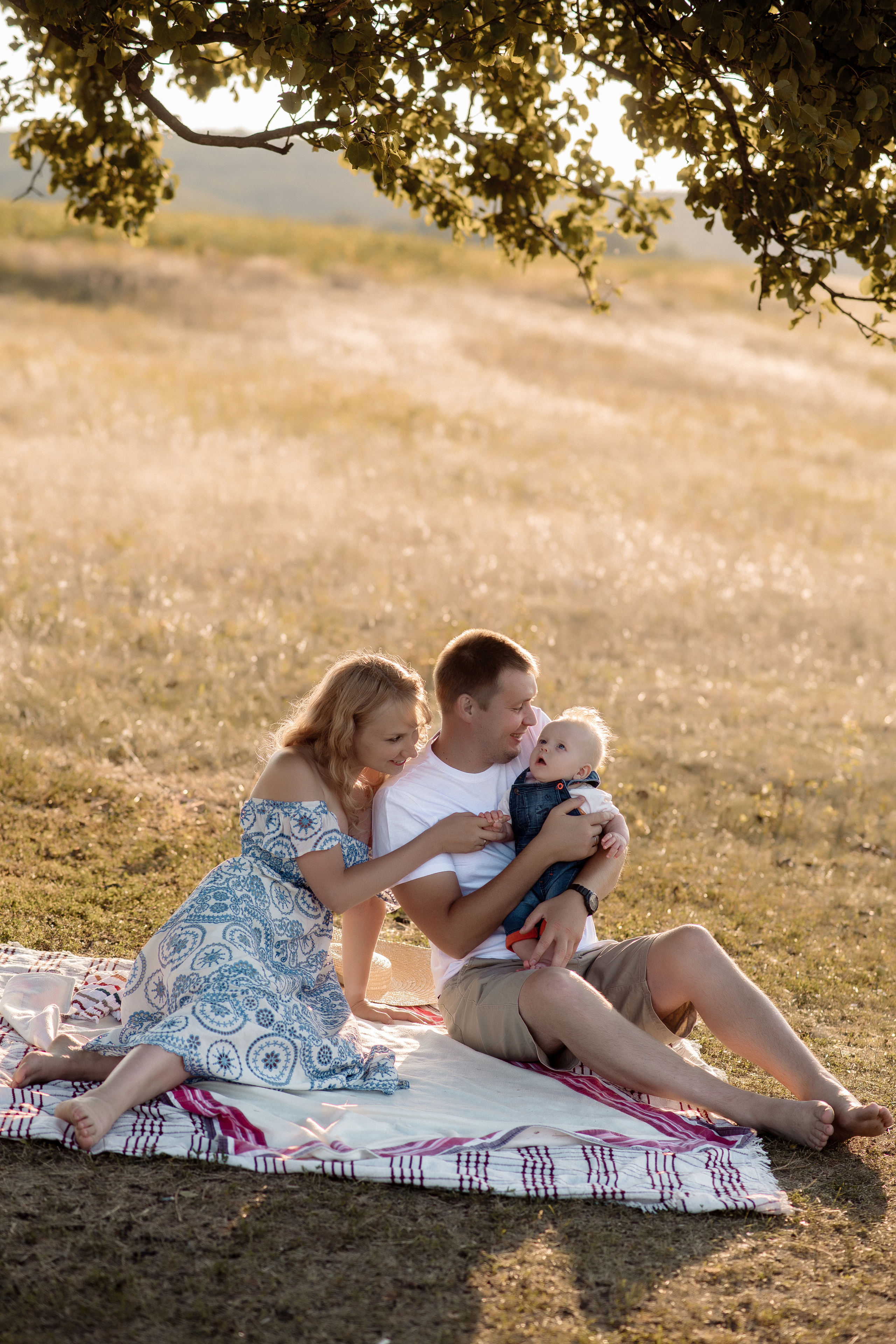 Настя, Валентин и Сашулька. Фотограф Мария Стрелкова