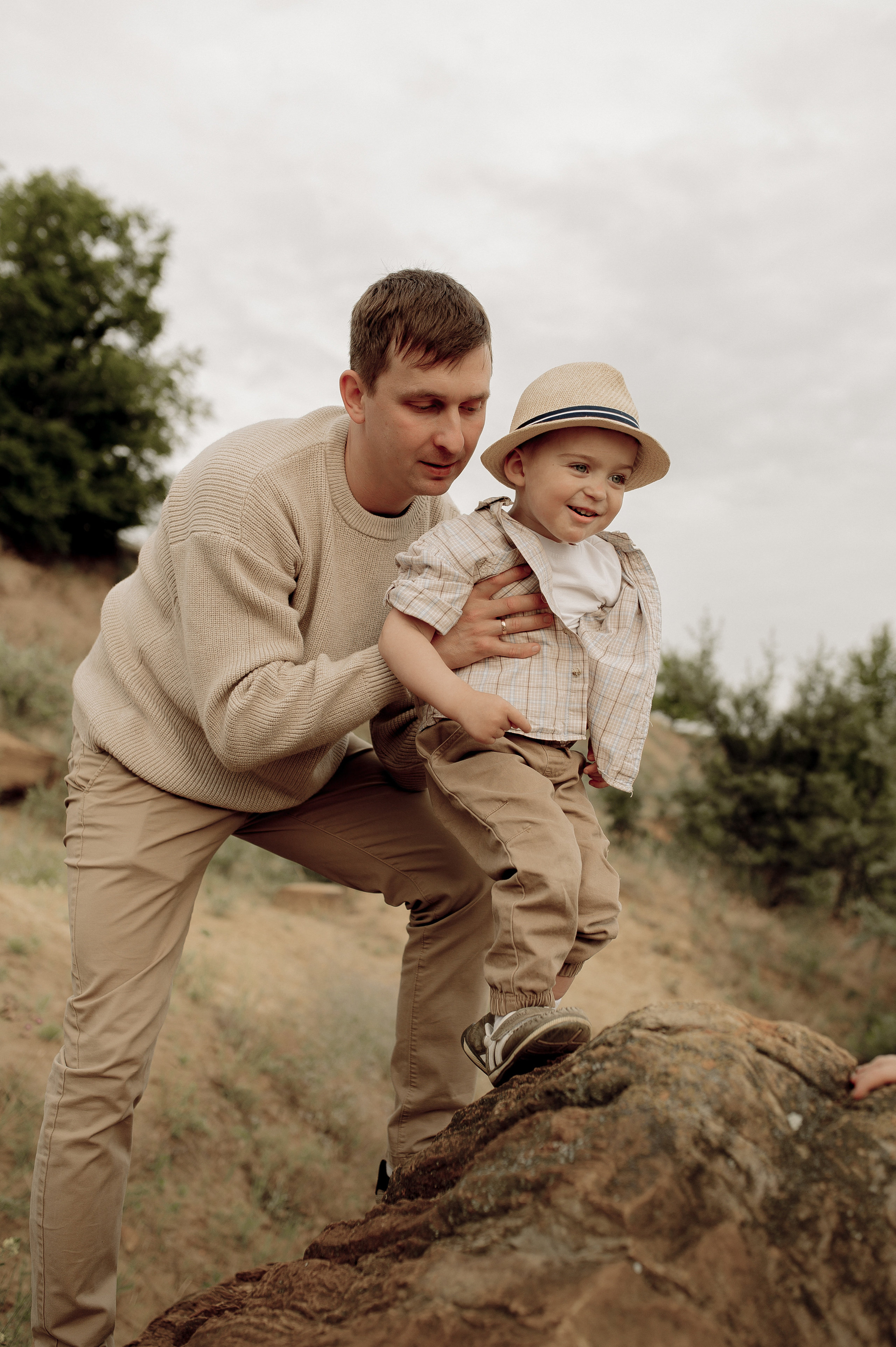 Ирина, Дима и их сынишки. Фотограф Мария Стрелкова