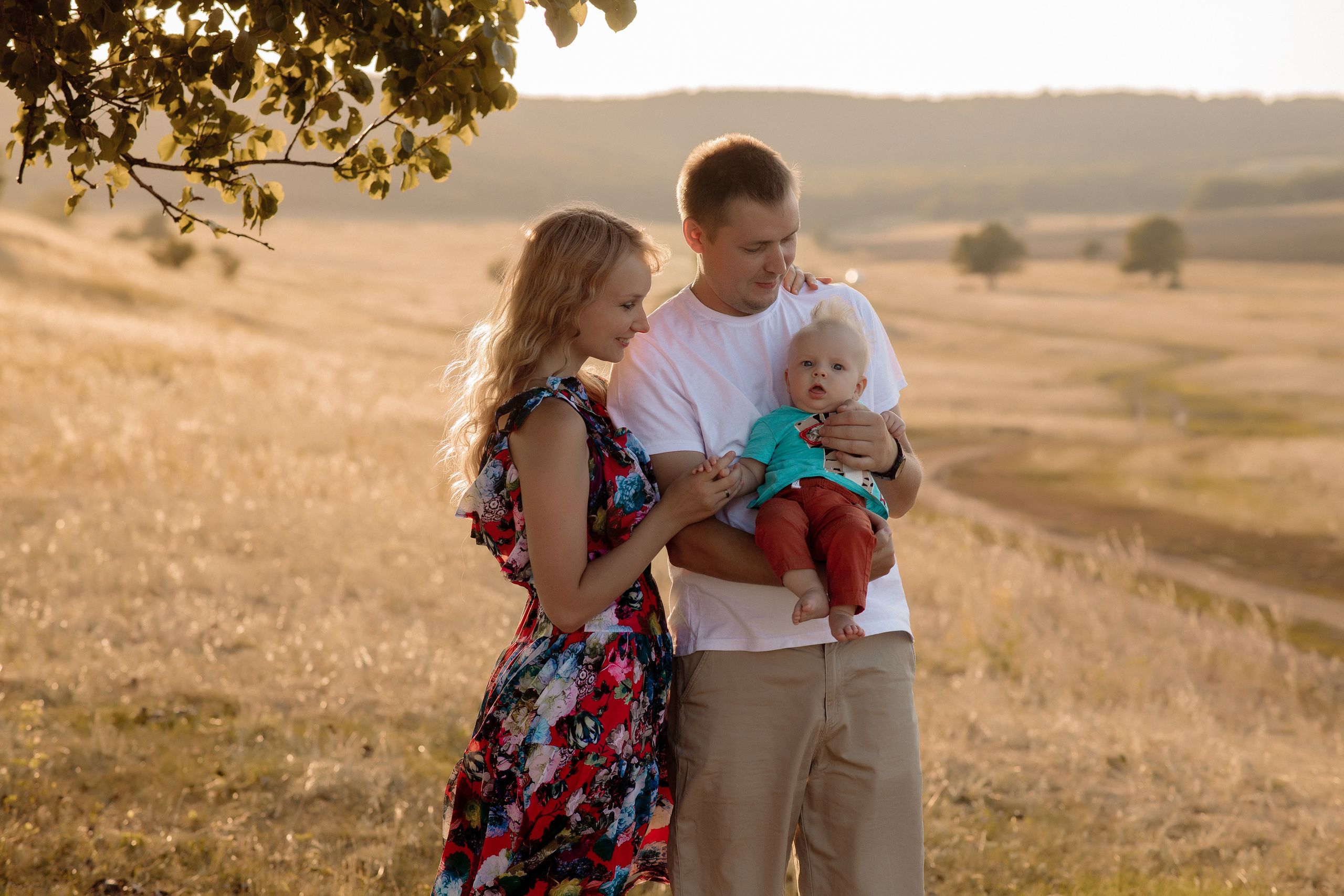 Настя, Валентин и Сашулька. Фотограф Мария Стрелкова