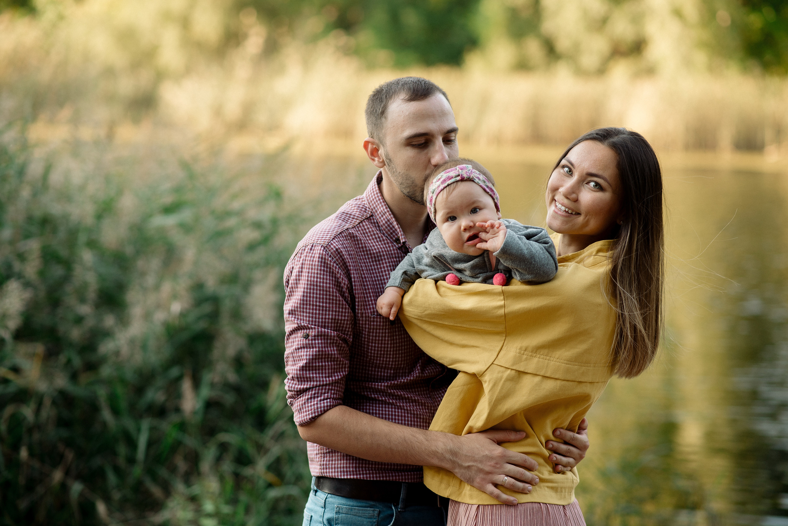 Зуля, Слава и их булочка Полли. Фотограф Мария Стрелкова