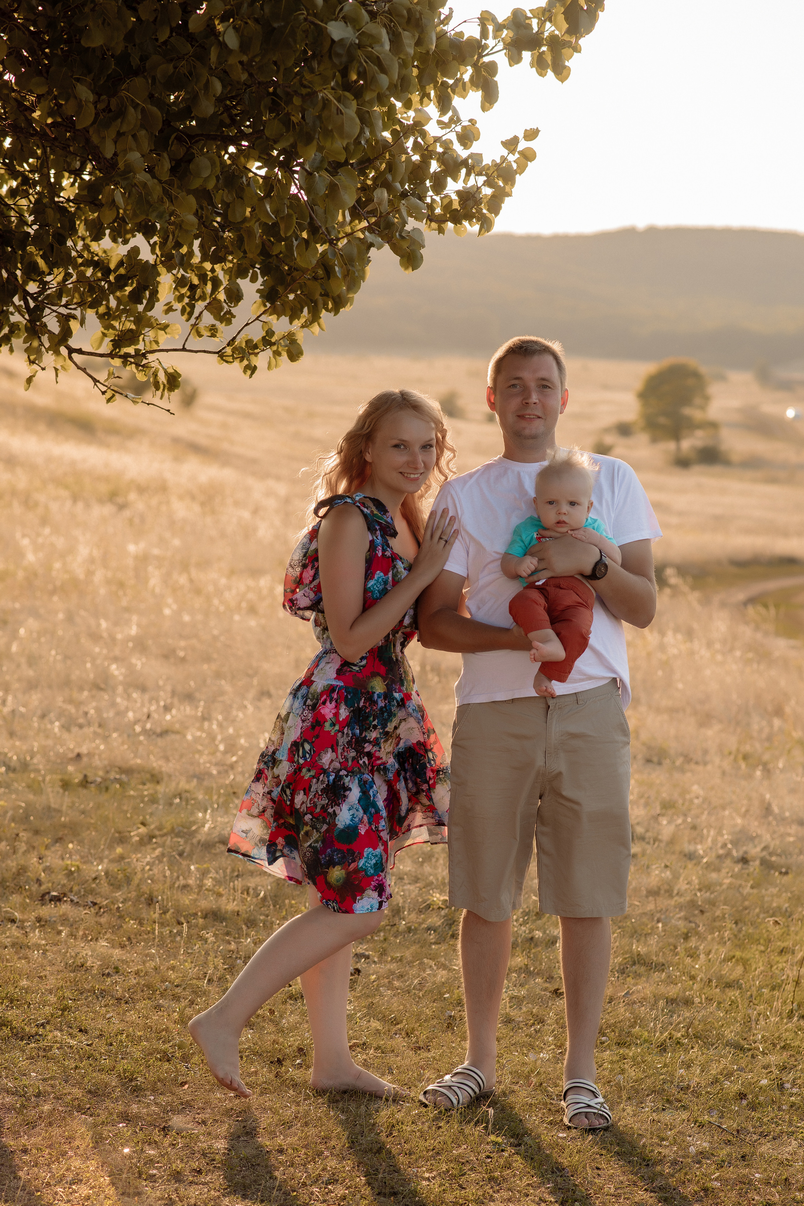 Настя, Валентин и Сашулька. Фотограф Мария Стрелкова