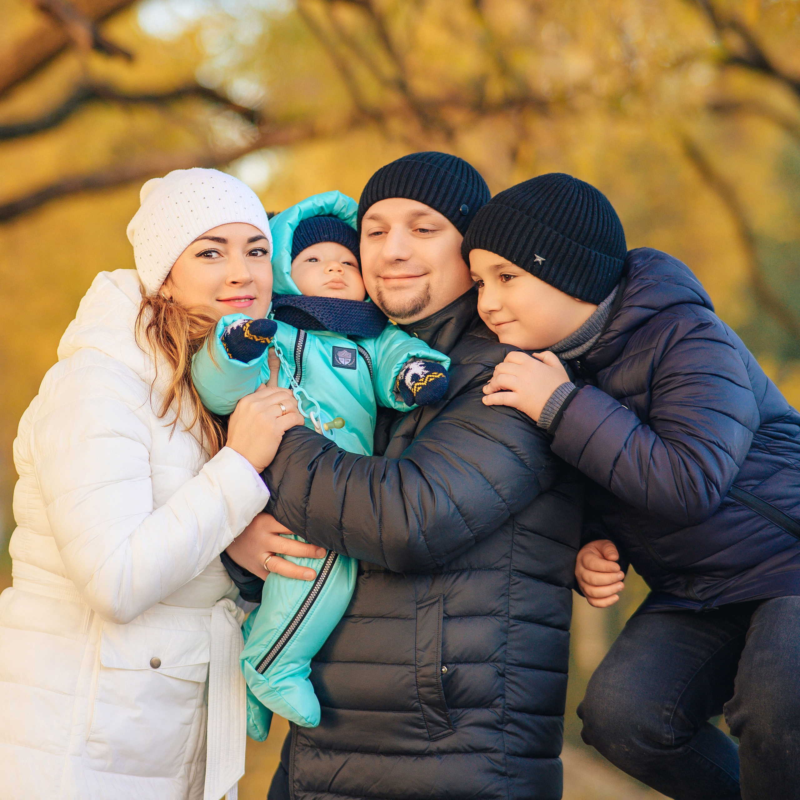 Осенняя съемка для семьи в Санкт-Петербурге. Семейный и свадебный фотограф в Санкт-Петербурге Гришин Юрий