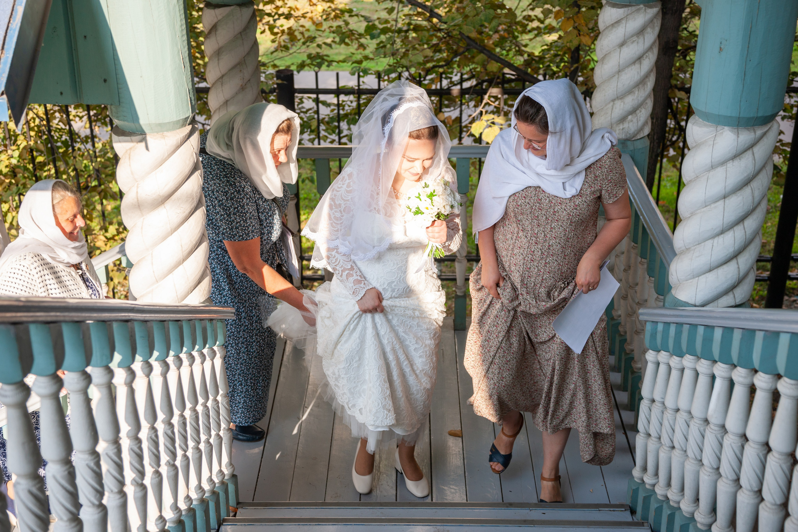 Венчание, стиль «Agfa CT Precisa 100». Фотограф на крещение/венчание