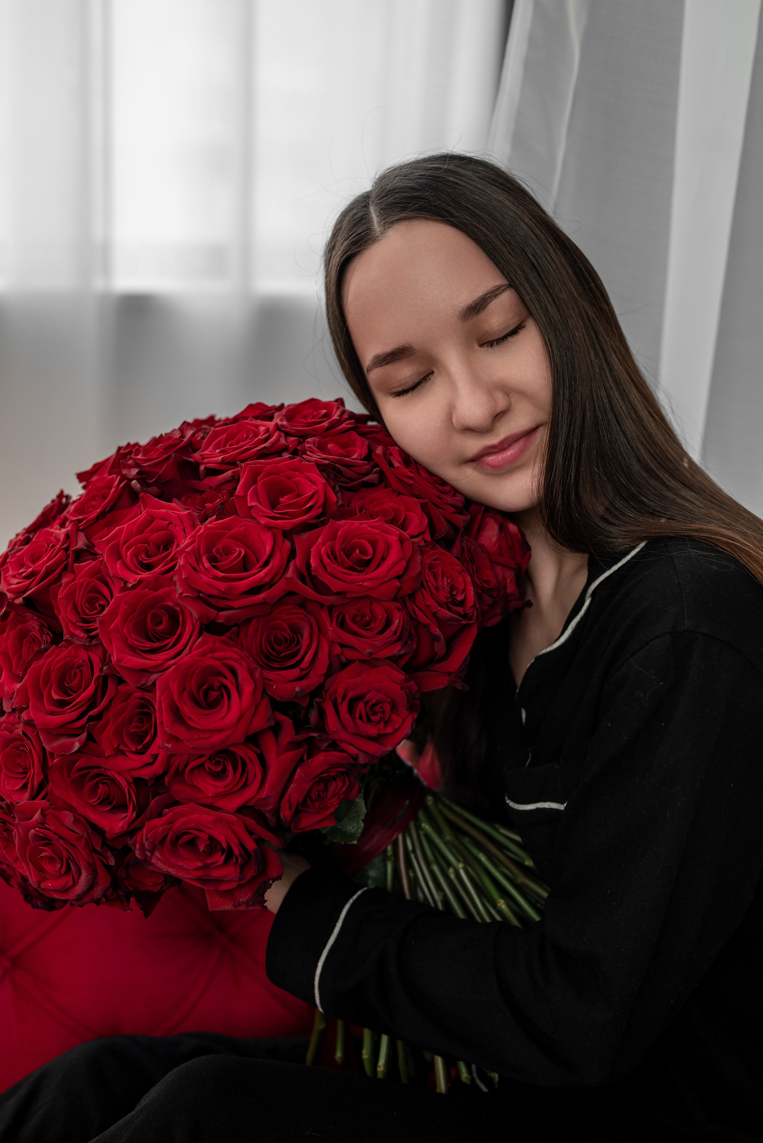 Фотопроект *101 красная роза* 2025 г. Фотограф в городе Салават