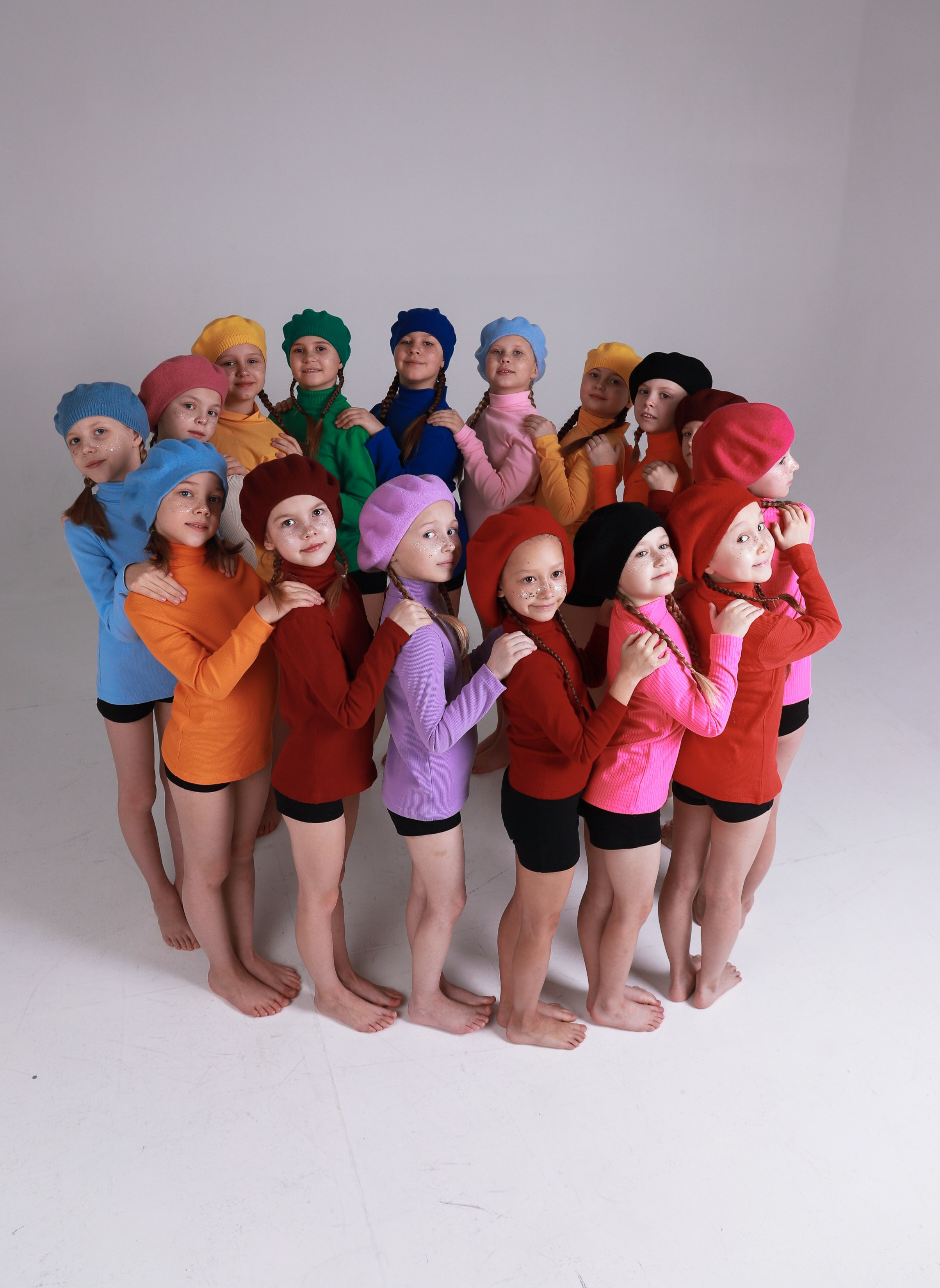 Сьемка на циклорамме. Фотограф Юлия Мальцева