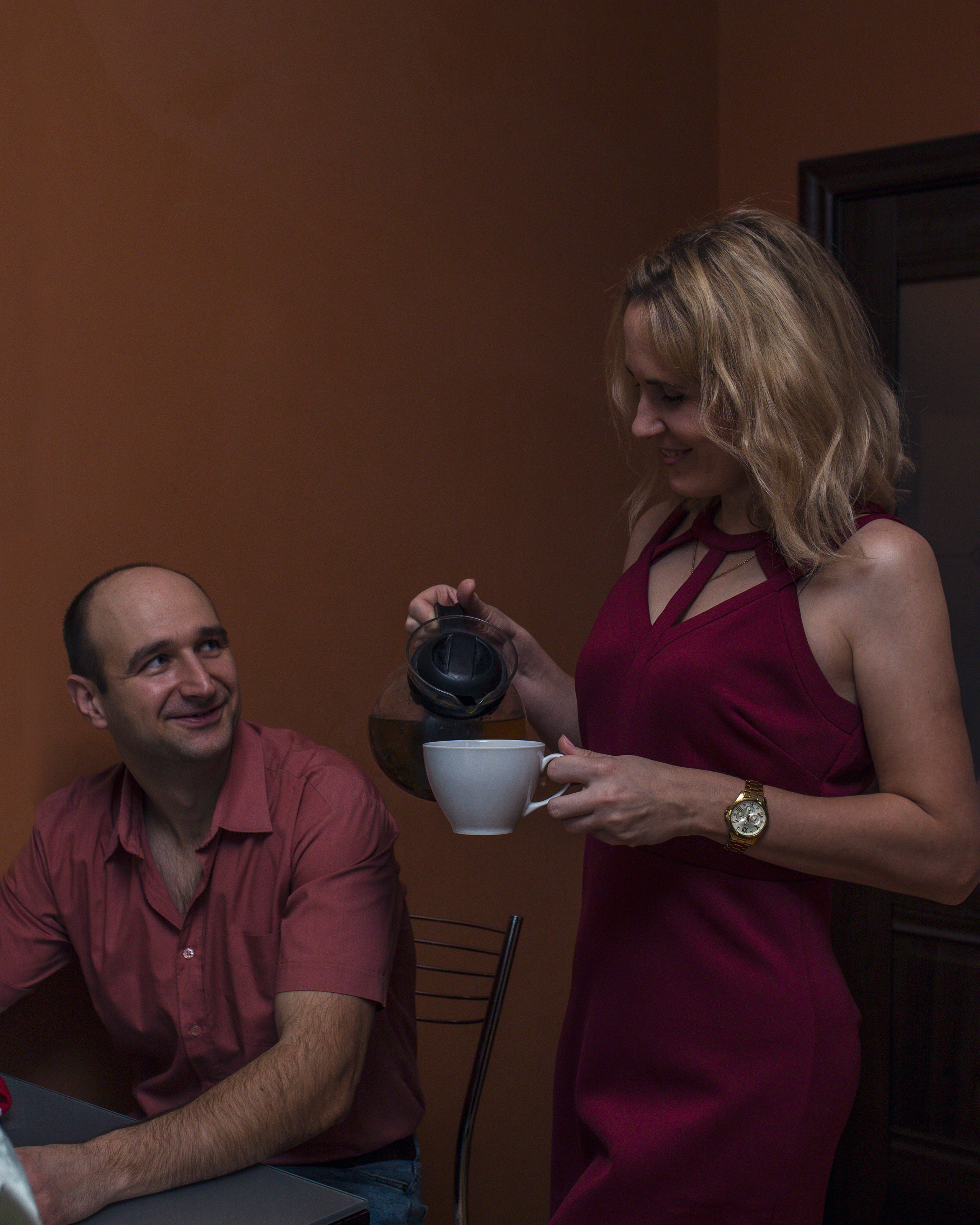 Ольга & Сергей домашняя семейная сьемка. Семейный фотограф в Москве и Московской области Донкова Екатерина