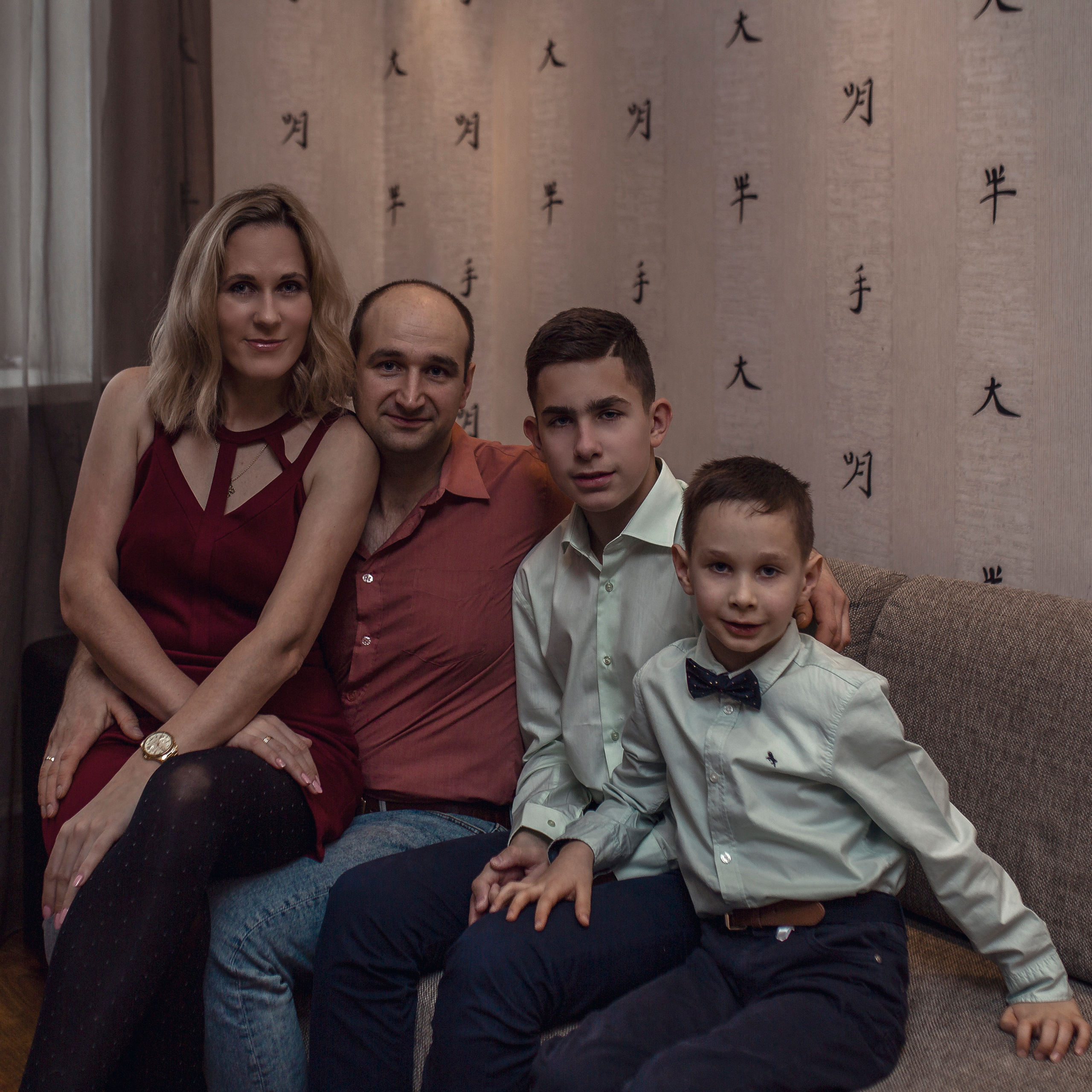 Ольга & Сергей домашняя семейная сьемка. Семейный фотограф в Москве и Московской области Донкова Екатерина