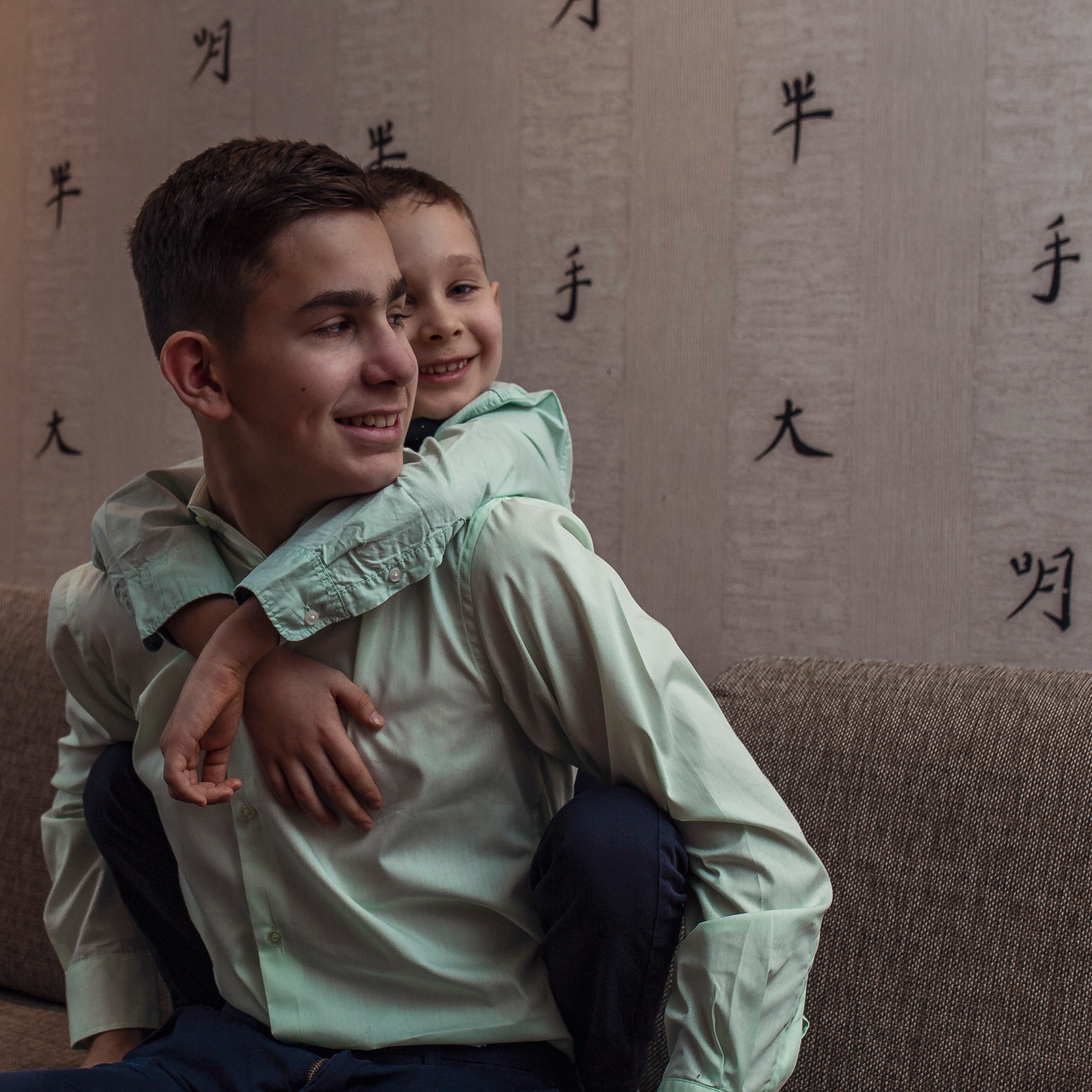 Ольга & Сергей домашняя семейная сьемка. Семейный фотограф в Москве и Московской области Донкова Екатерина