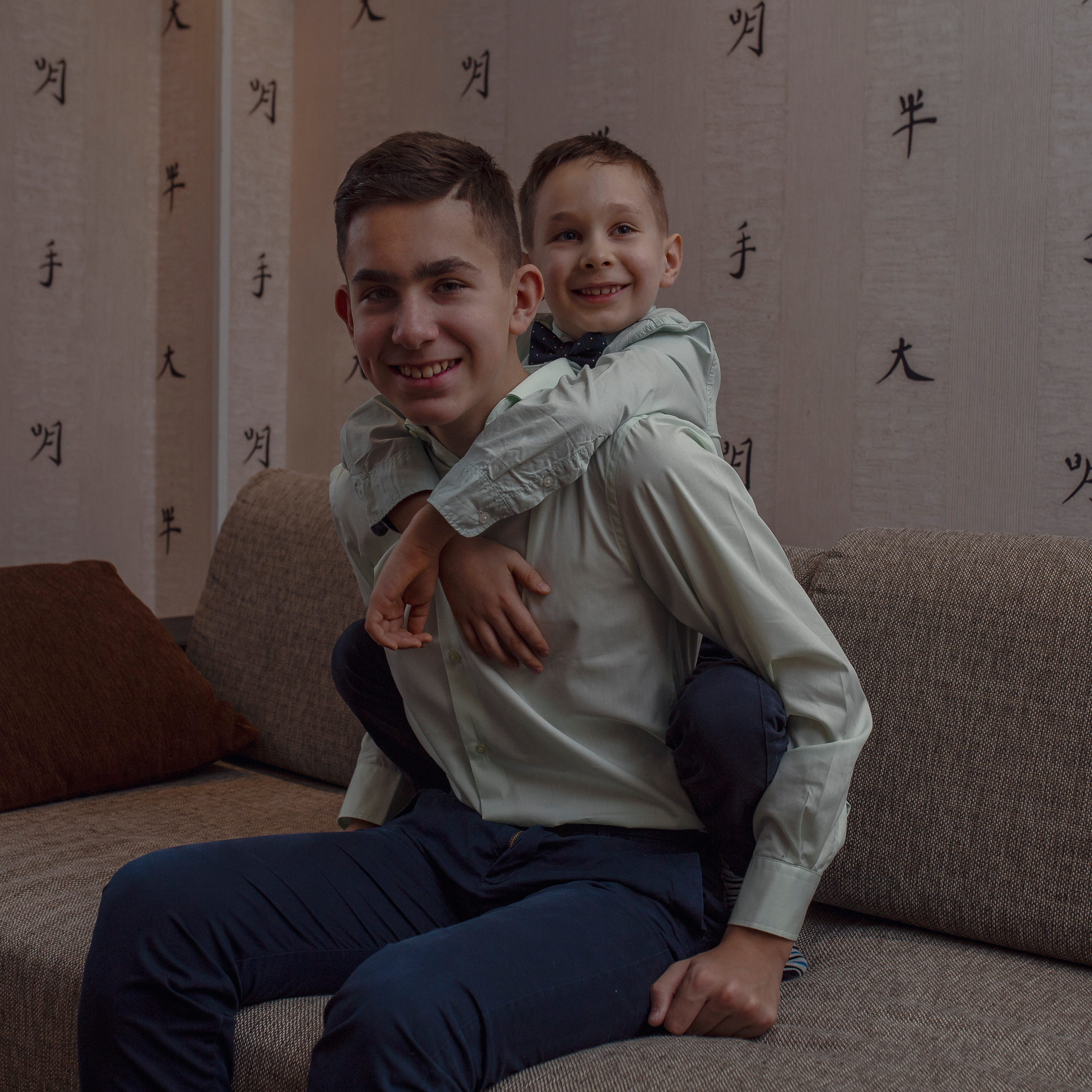 Ольга & Сергей домашняя семейная сьемка. Семейный фотограф в Москве и Московской области Донкова Екатерина