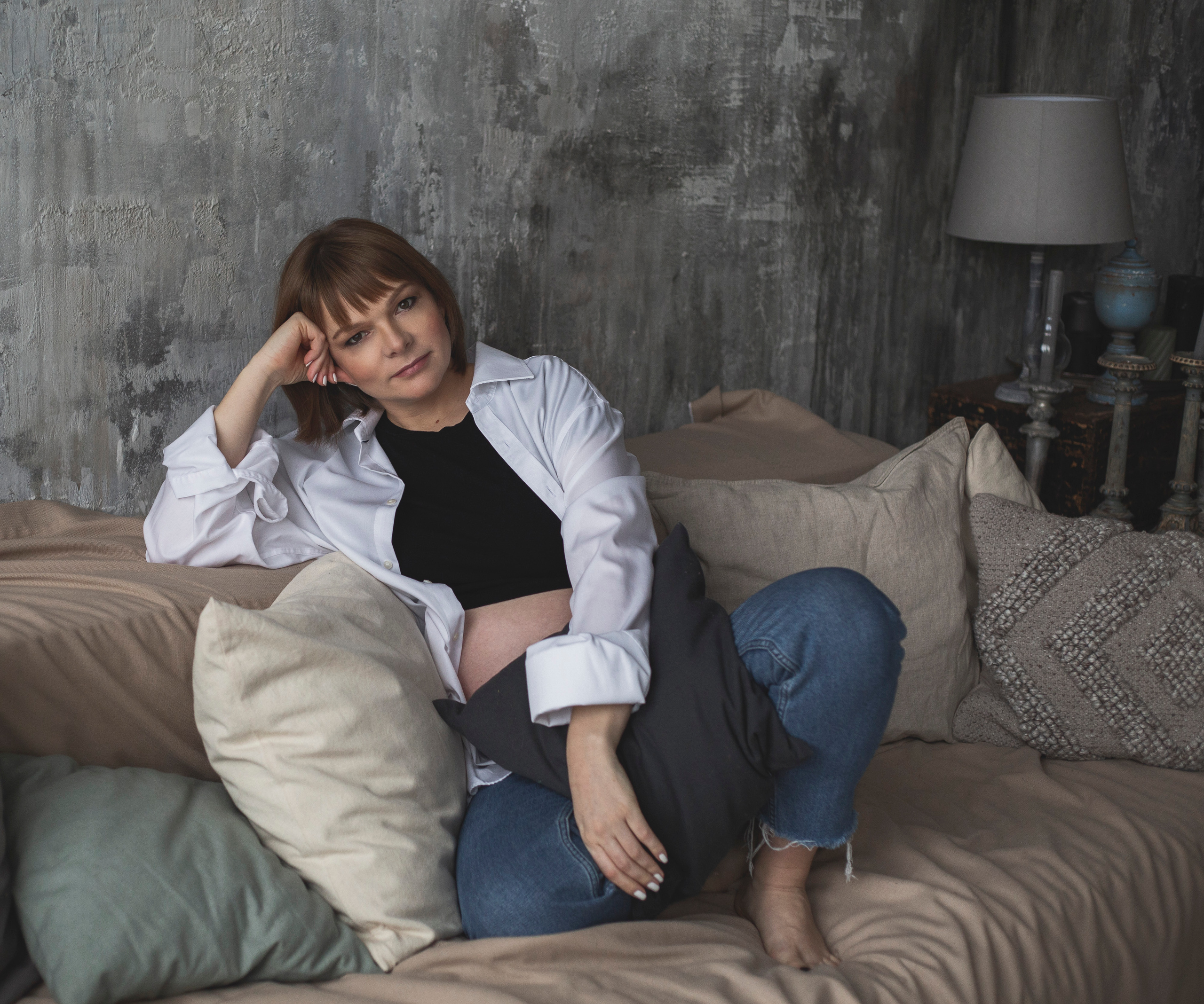 Ольга в ожидании. Семейный фотограф в Москве и Московской области Донкова Екатерина