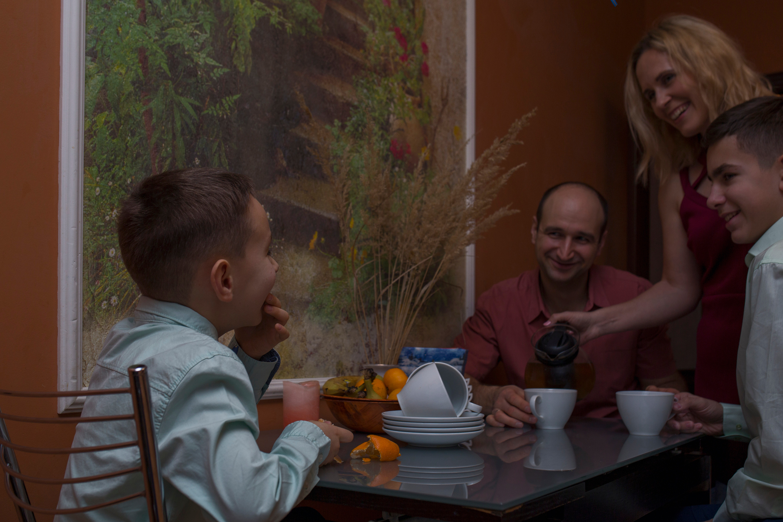 Ольга & Сергей домашняя семейная сьемка. Семейный фотограф в Москве и Московской области Донкова Екатерина