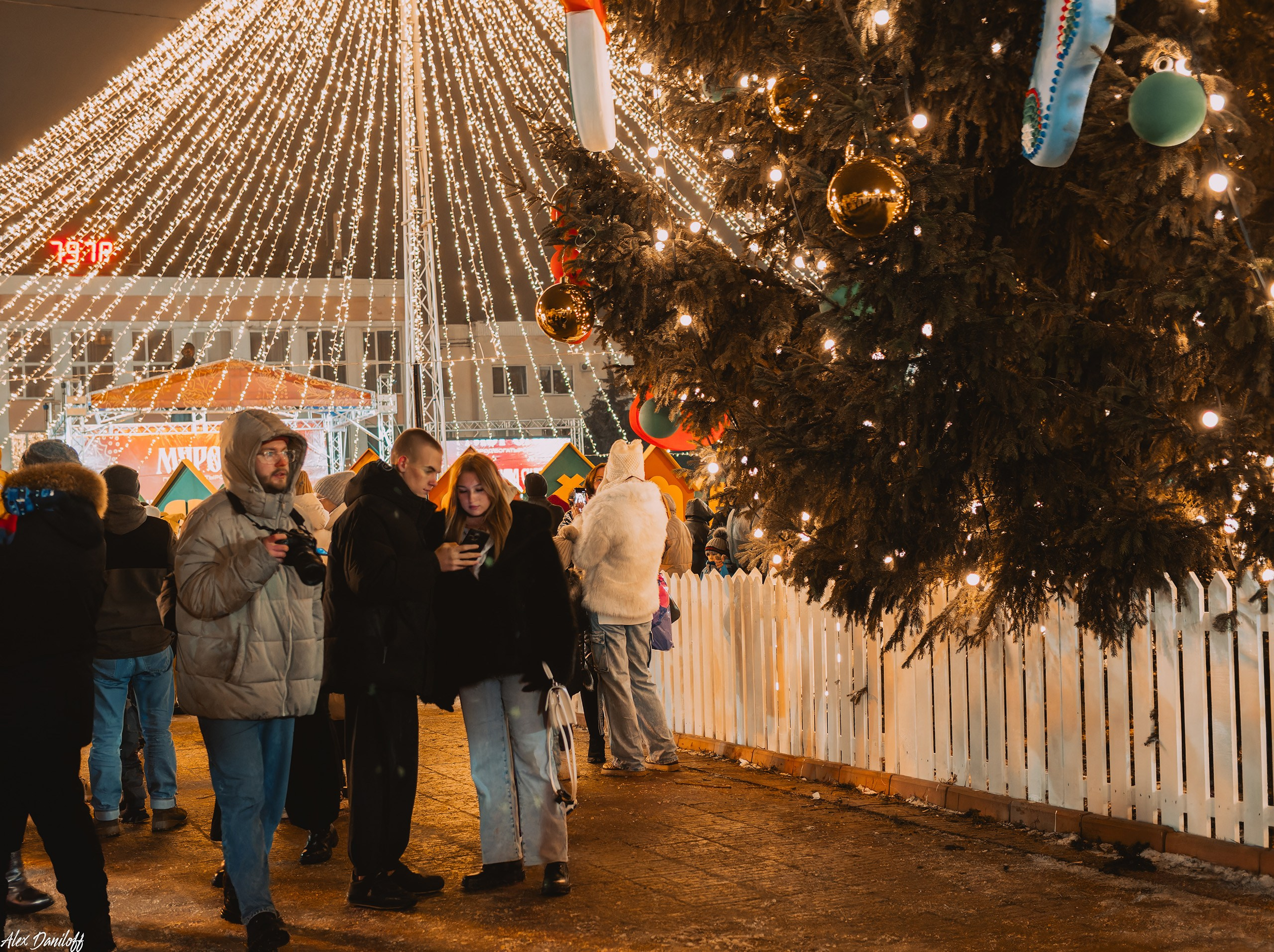 Открытие новогоднего городка. Новости Мурома. Муром-Инфо