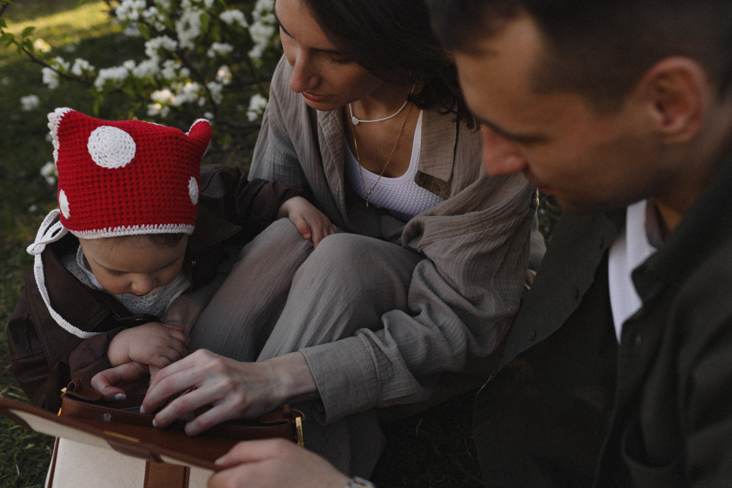 Цветущий апрель. Семейный фотограф в Москве Алевтина Носова
