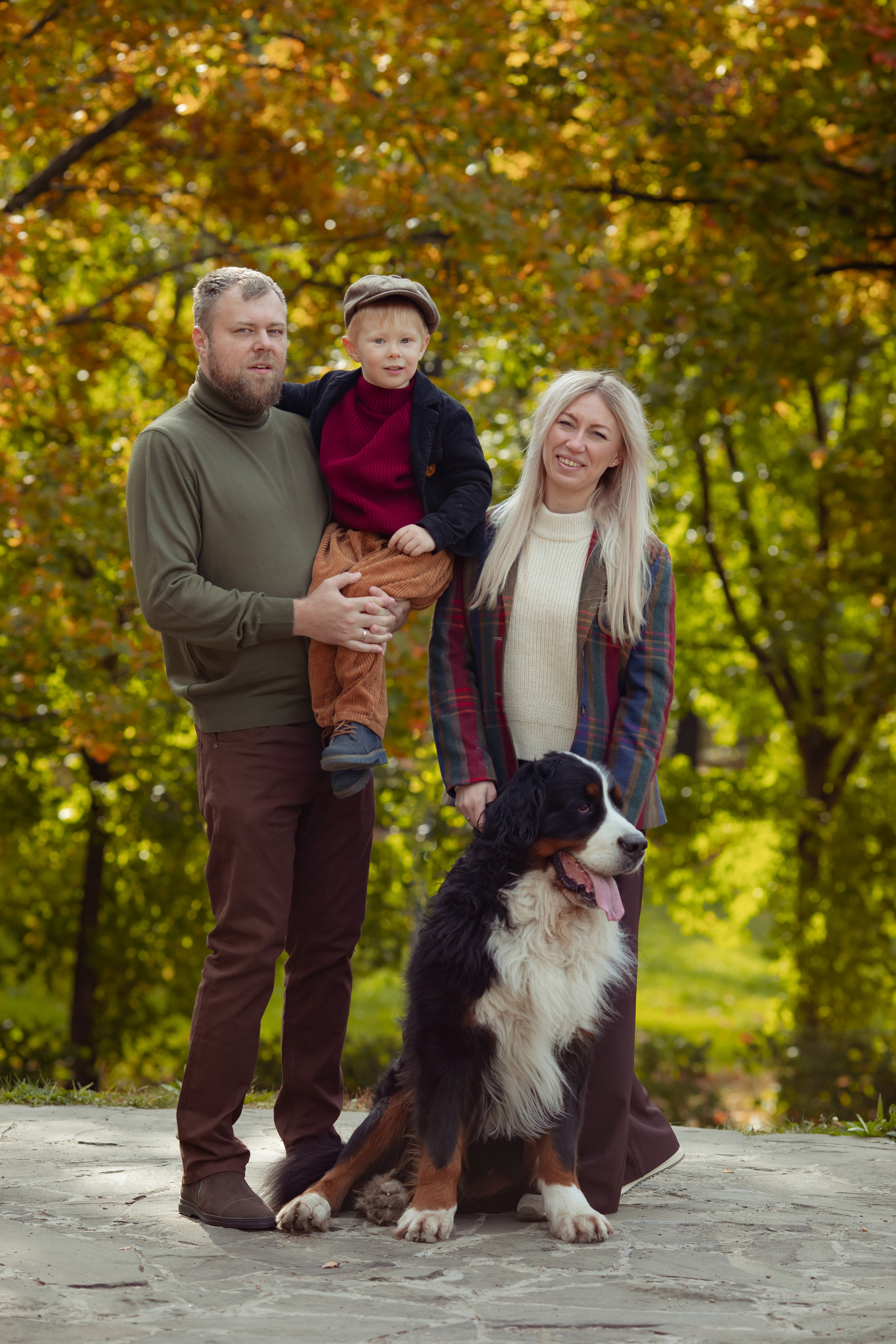 Ася, Дима, Кирилл с Бергамотом. Семейный и детский фотограф в Москве Дорогова Екатерина