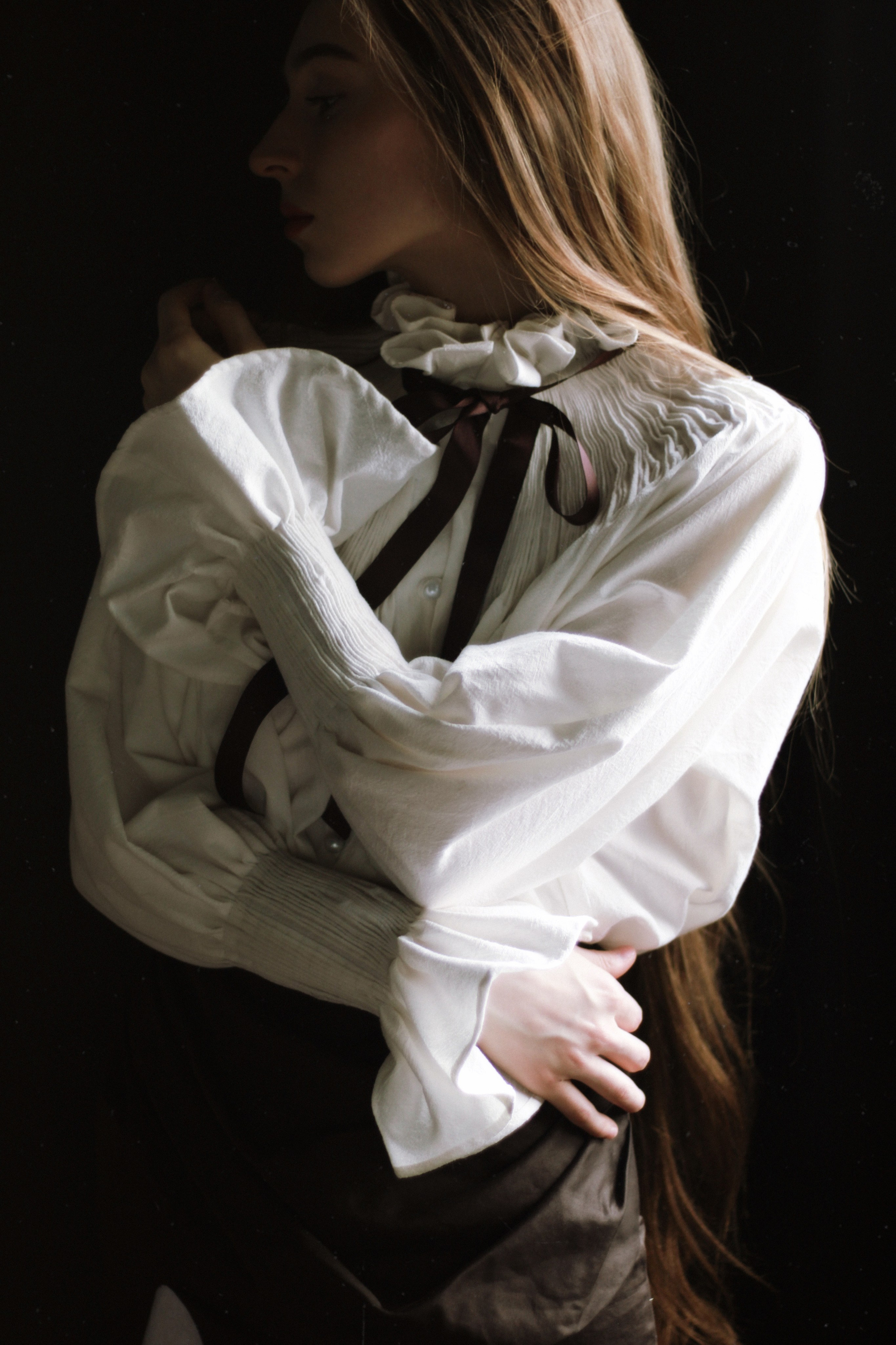 Дипломная работа «Коллекция вдохновленная модой середины XIX века». Кристина Кутько • фотограф Новосибирск