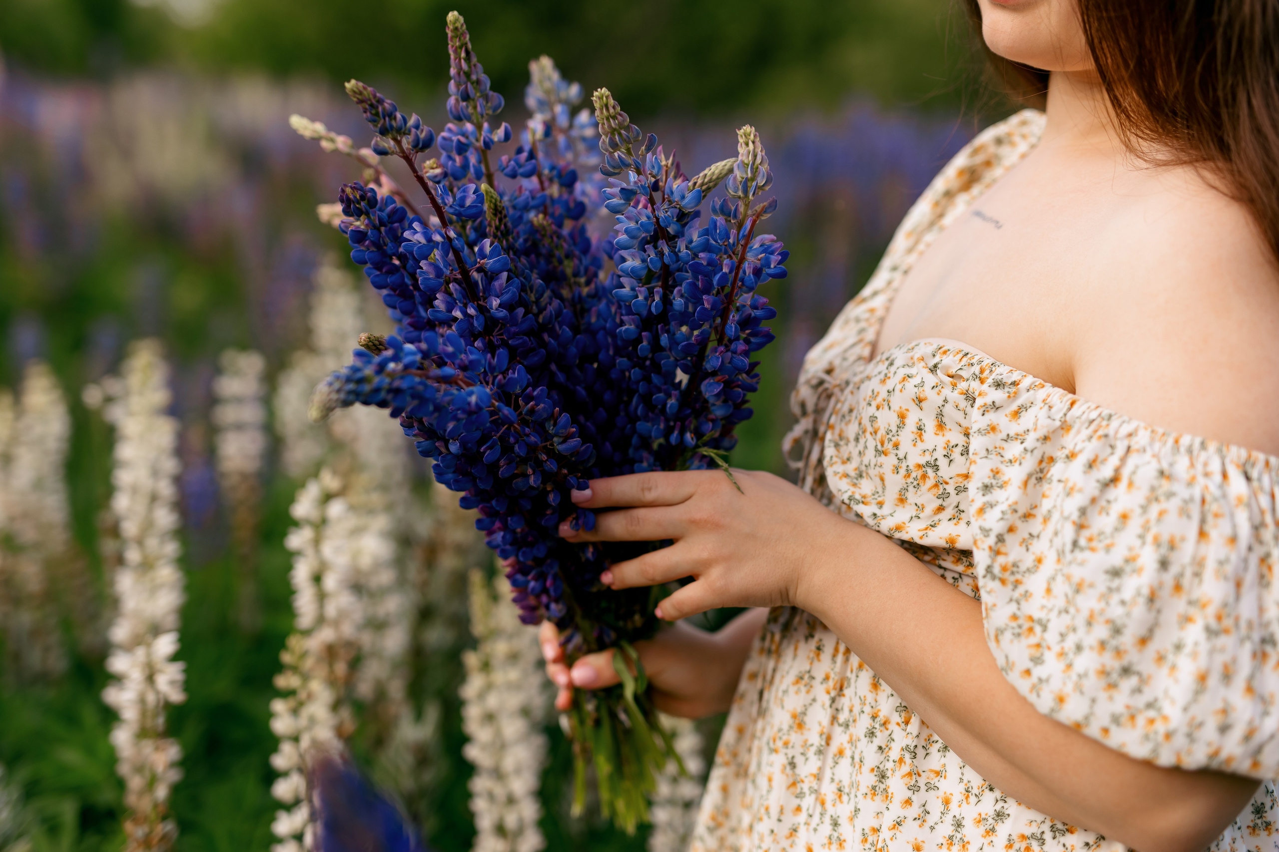 В люпинах. Свадебный и семейный фотограф в Туле и области Маша Костина